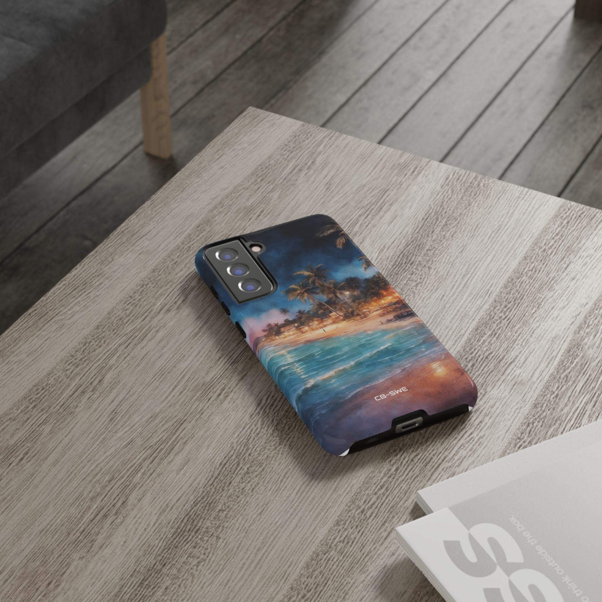 Moonlight Dances Water - Samsung Case