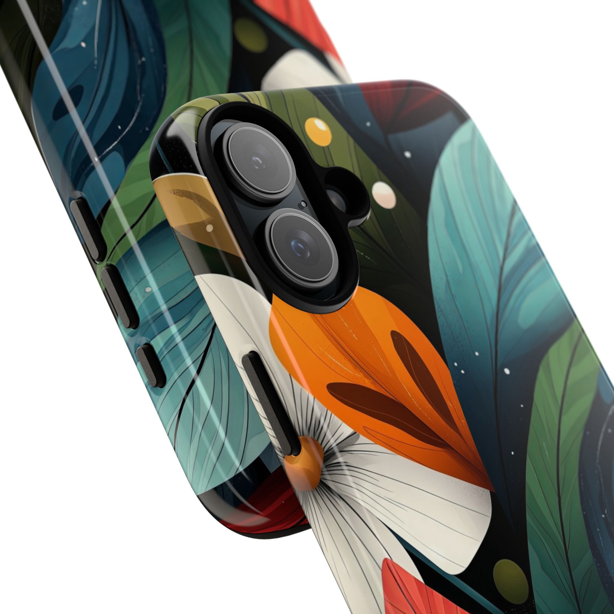 Vibrant Floral Symphony - iPhone Case