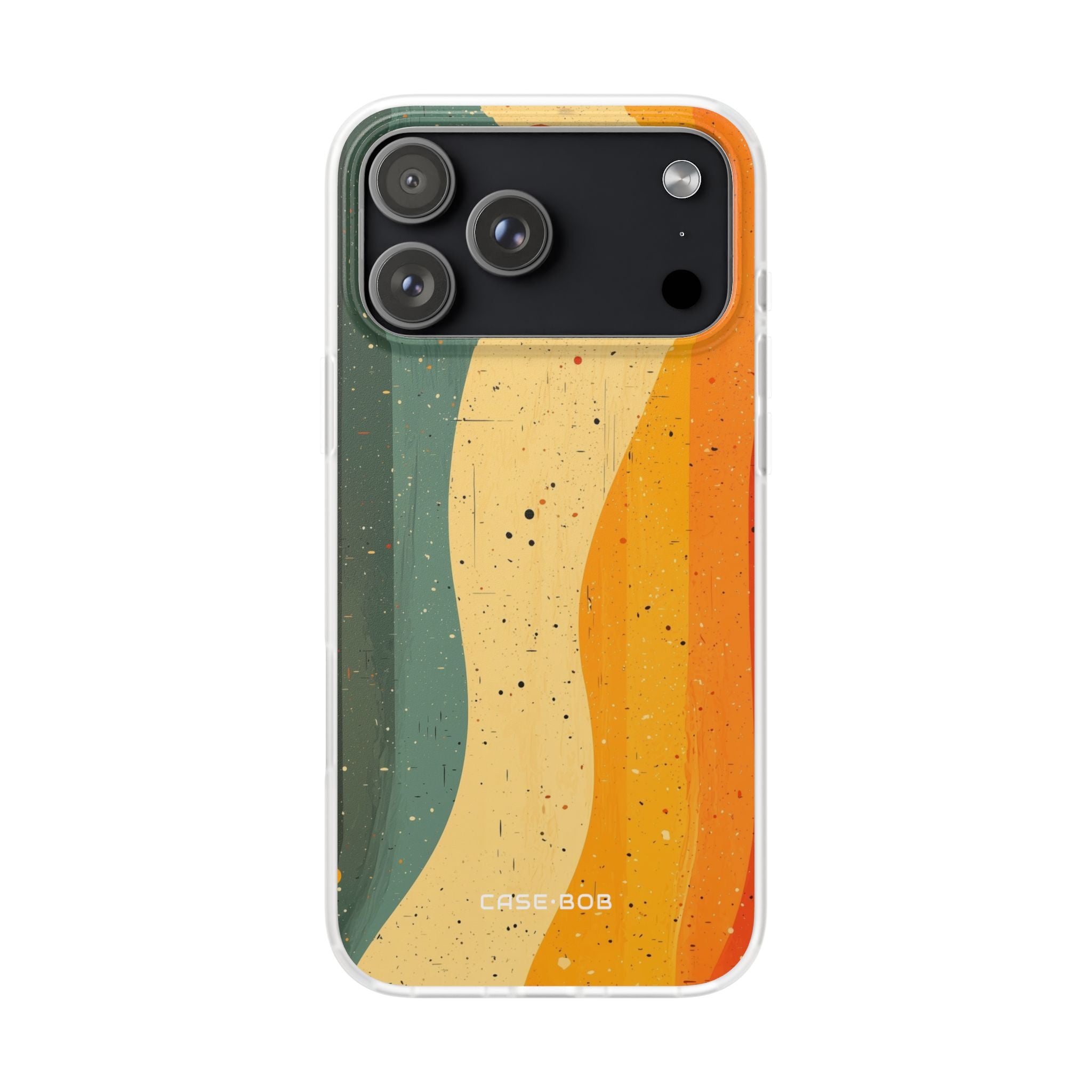 Wavy Forest Veil iPhone 17 Pro Max Case - Soft