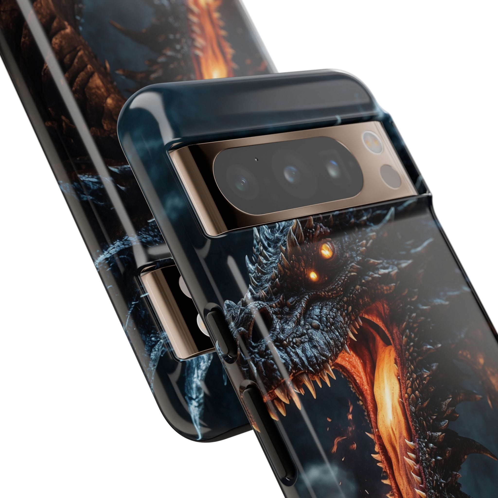 Fiery Breath Erupts - Google Pixel Case