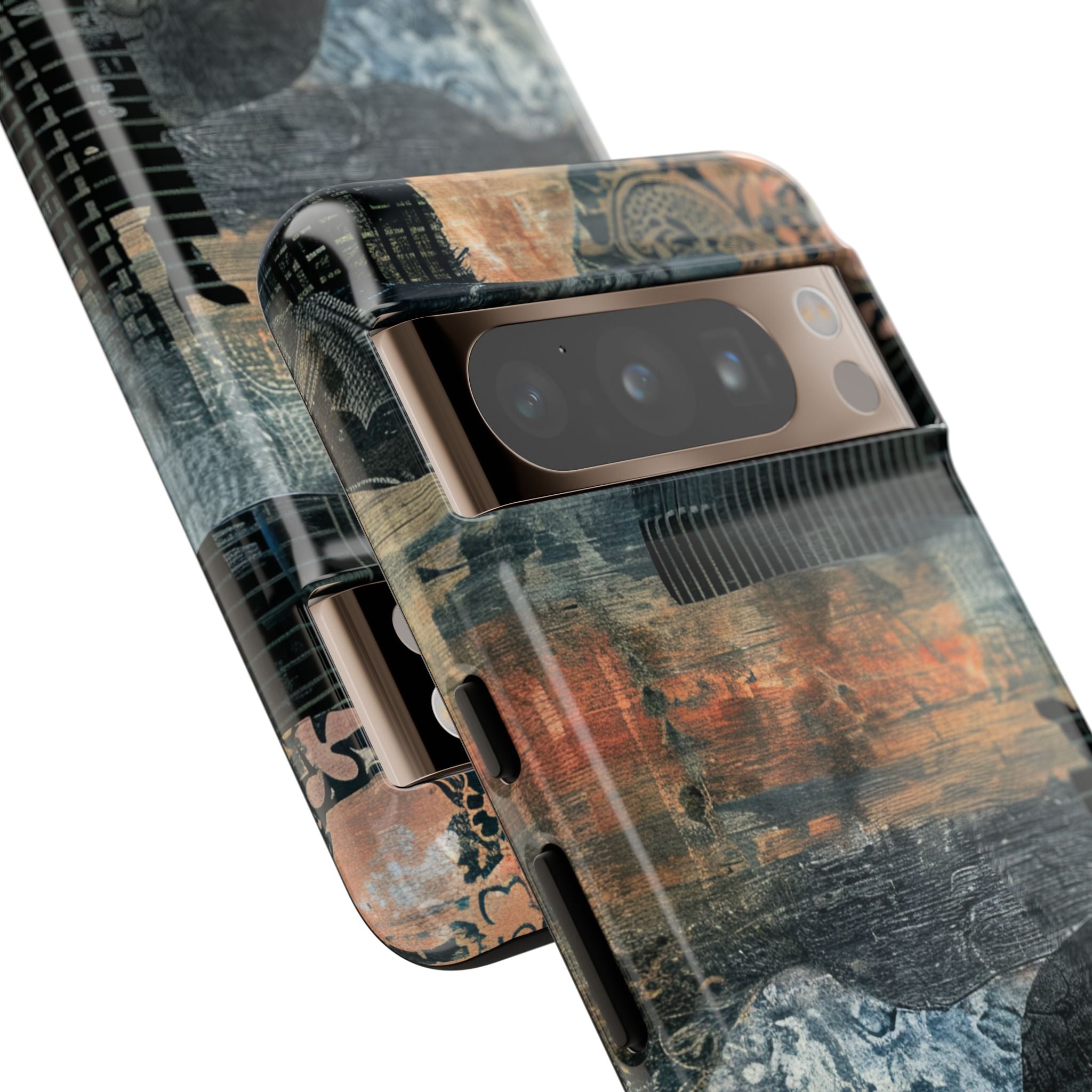 Rust Bloom Tangle Google Pixel 8 - Tough