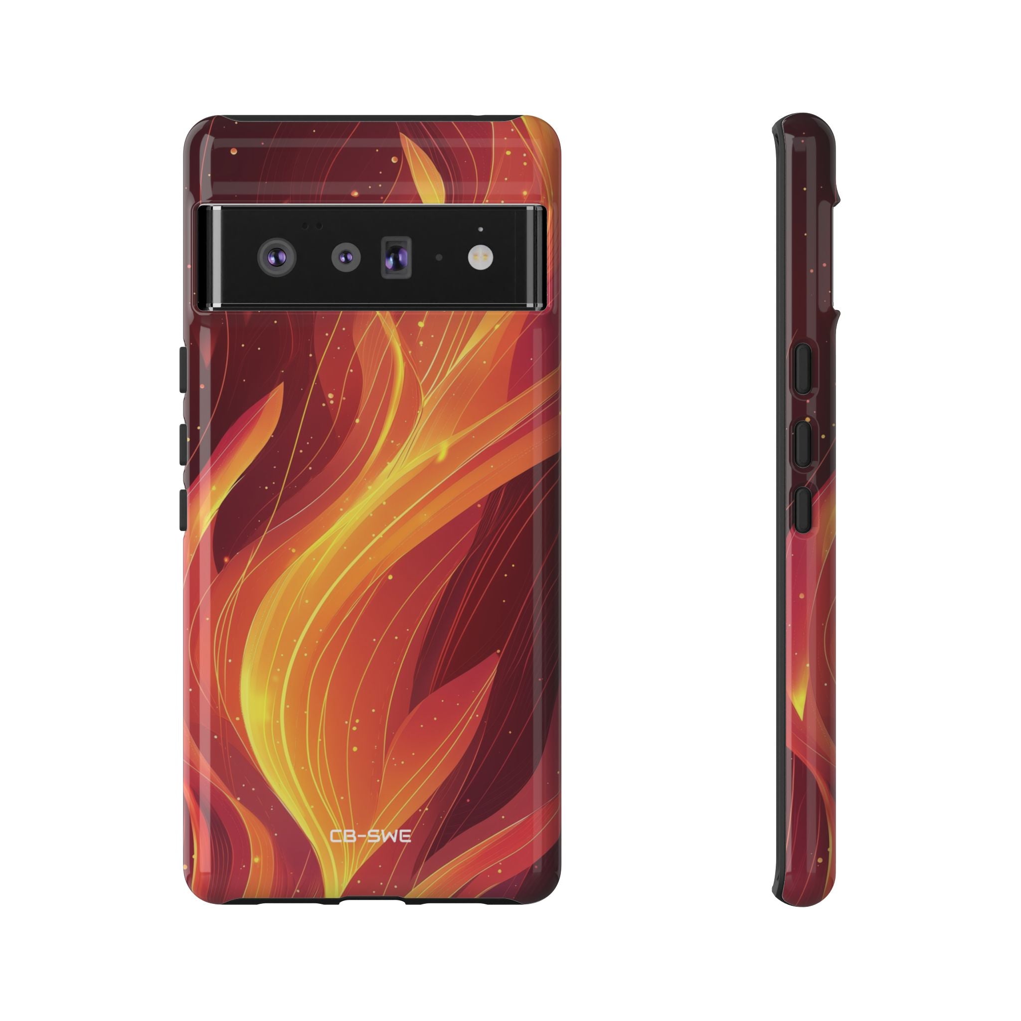 Flames Dance Upward - Google Pixel Case