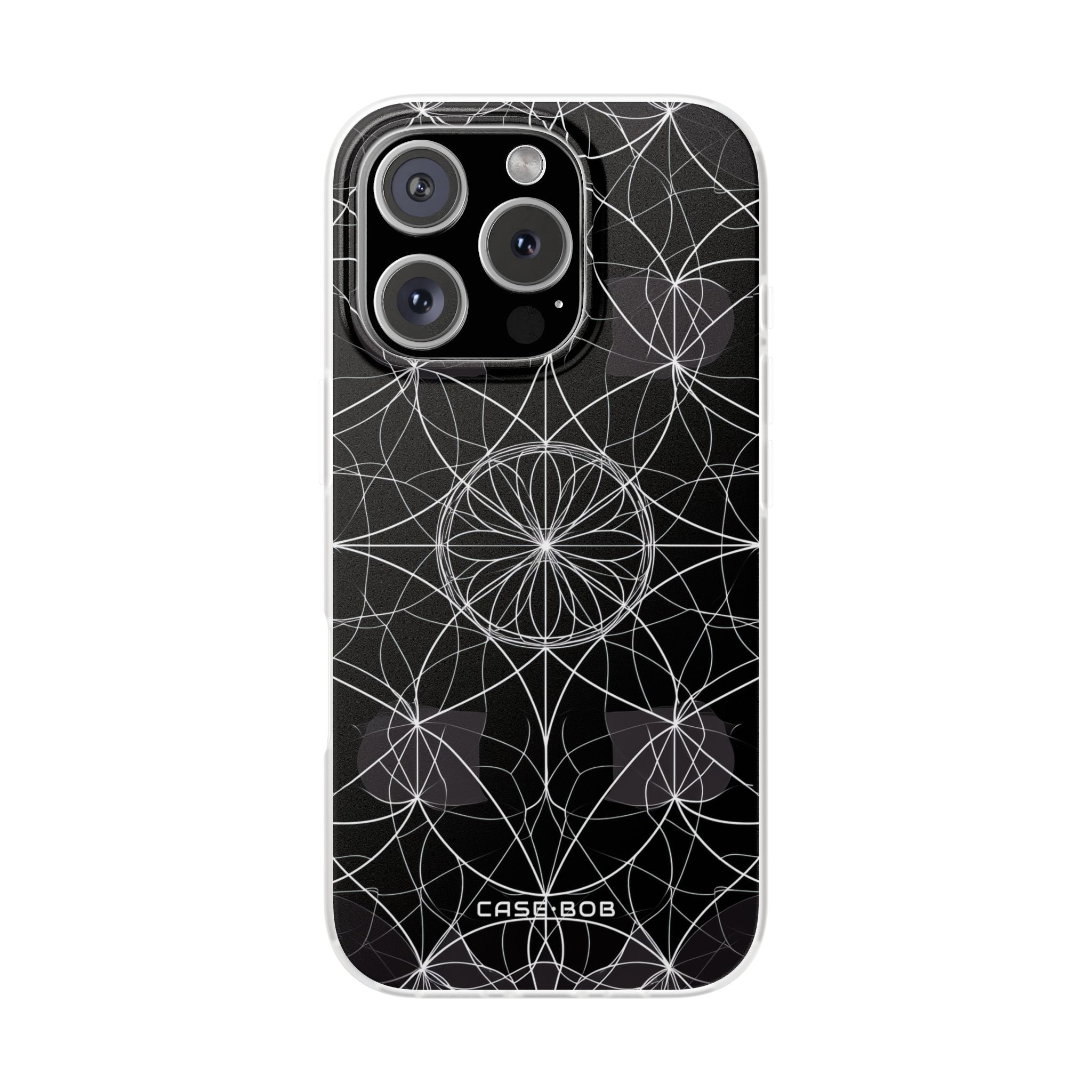 Radiant Petal Orbit iPhone 16 Pro Case - Soft