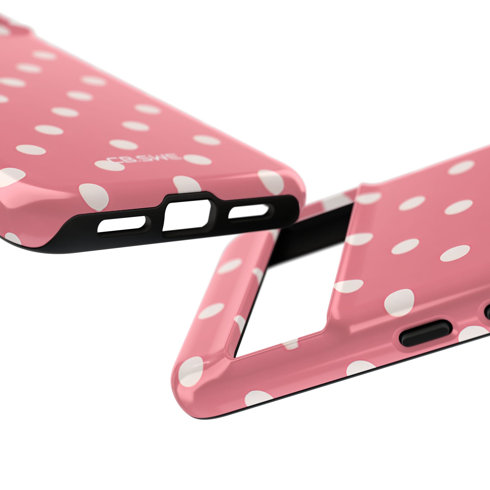 Pink Polka Harmony Google Pixel 8 - Tough
