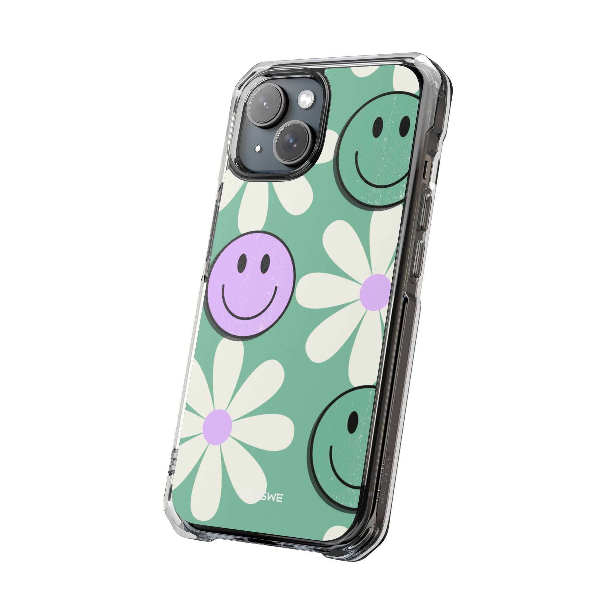Playful Retro Blooms iPhone Case - Impact