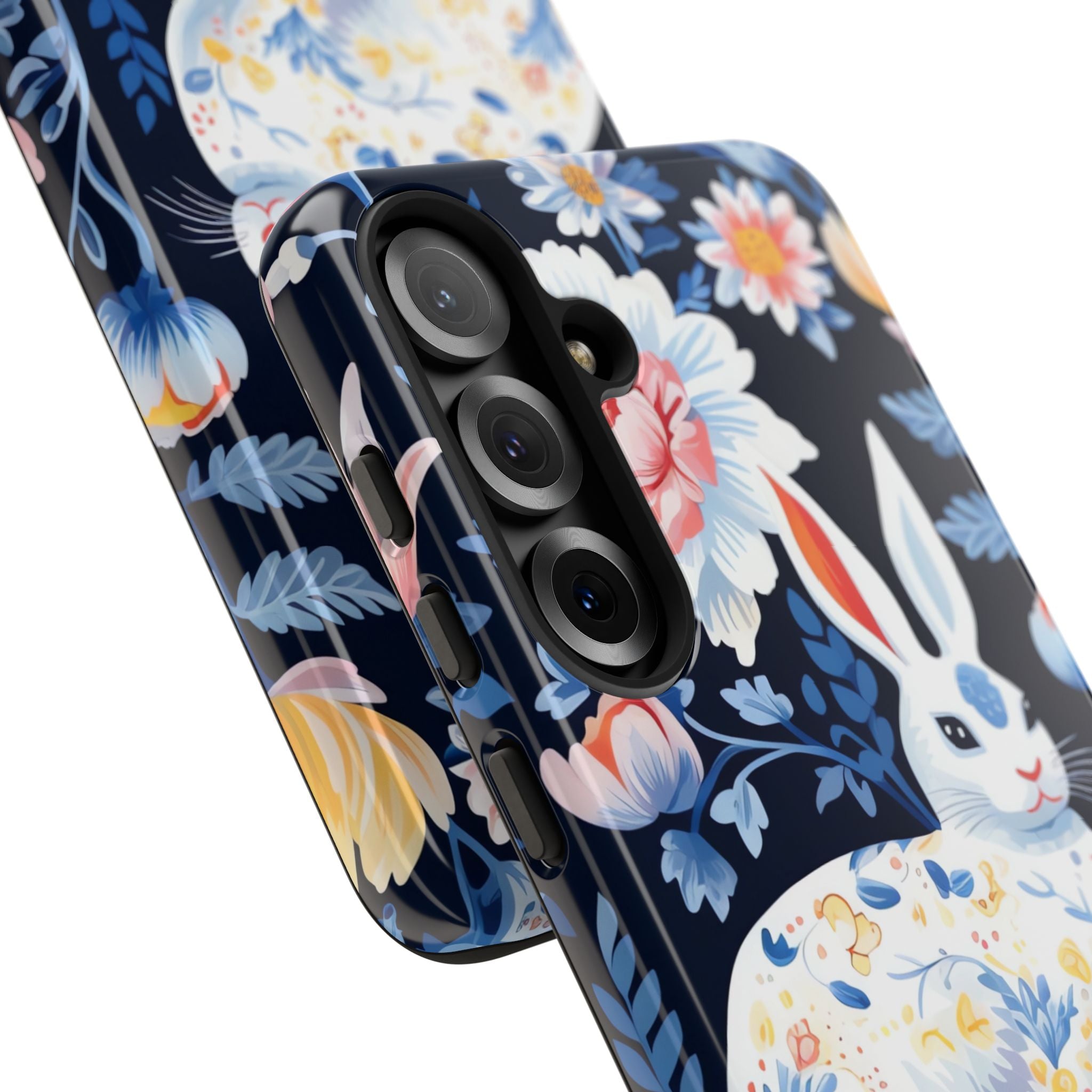 Floral Rabbit Dances - Samsung Case