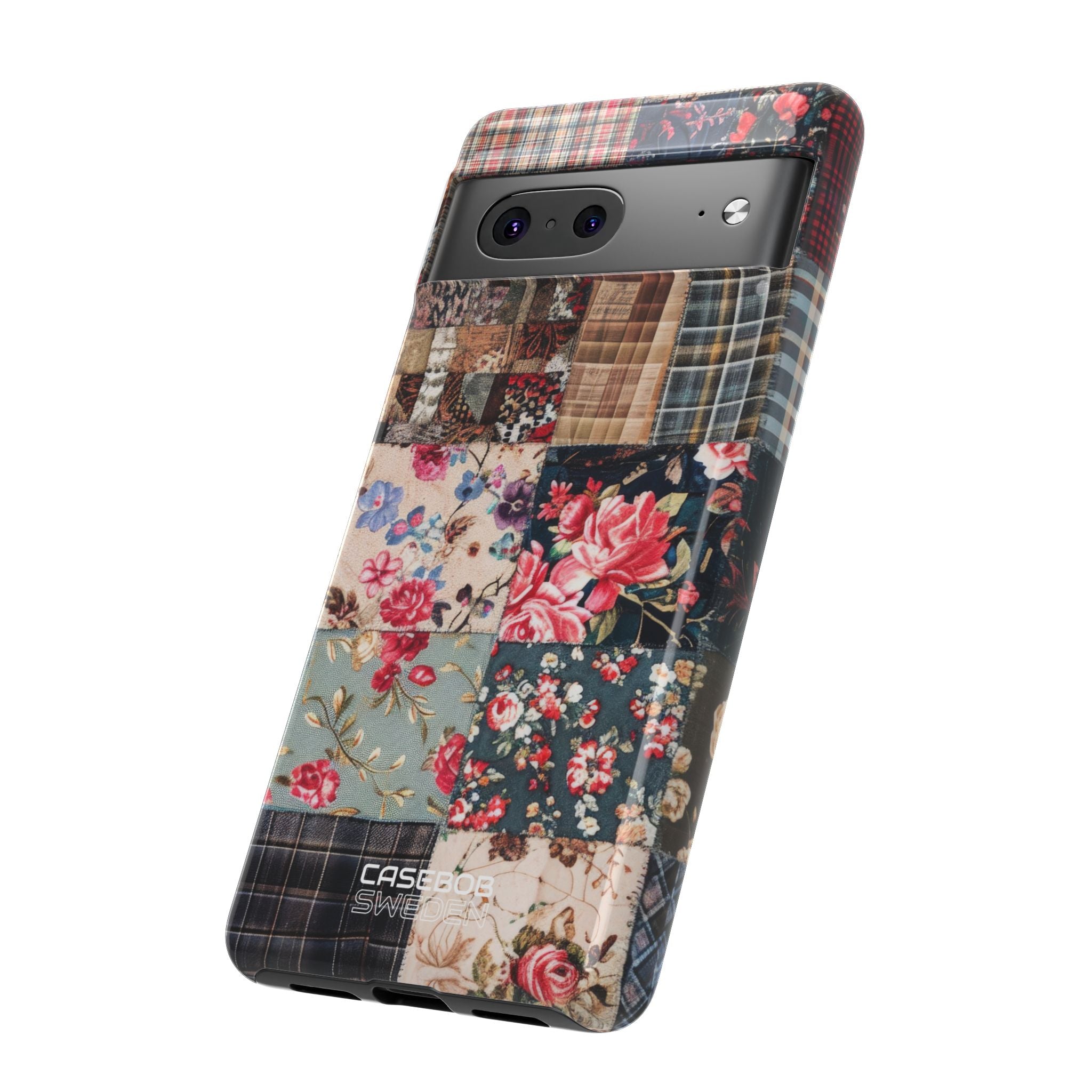 Trapunta patchwork floreale Google Pixel 7 - Tough