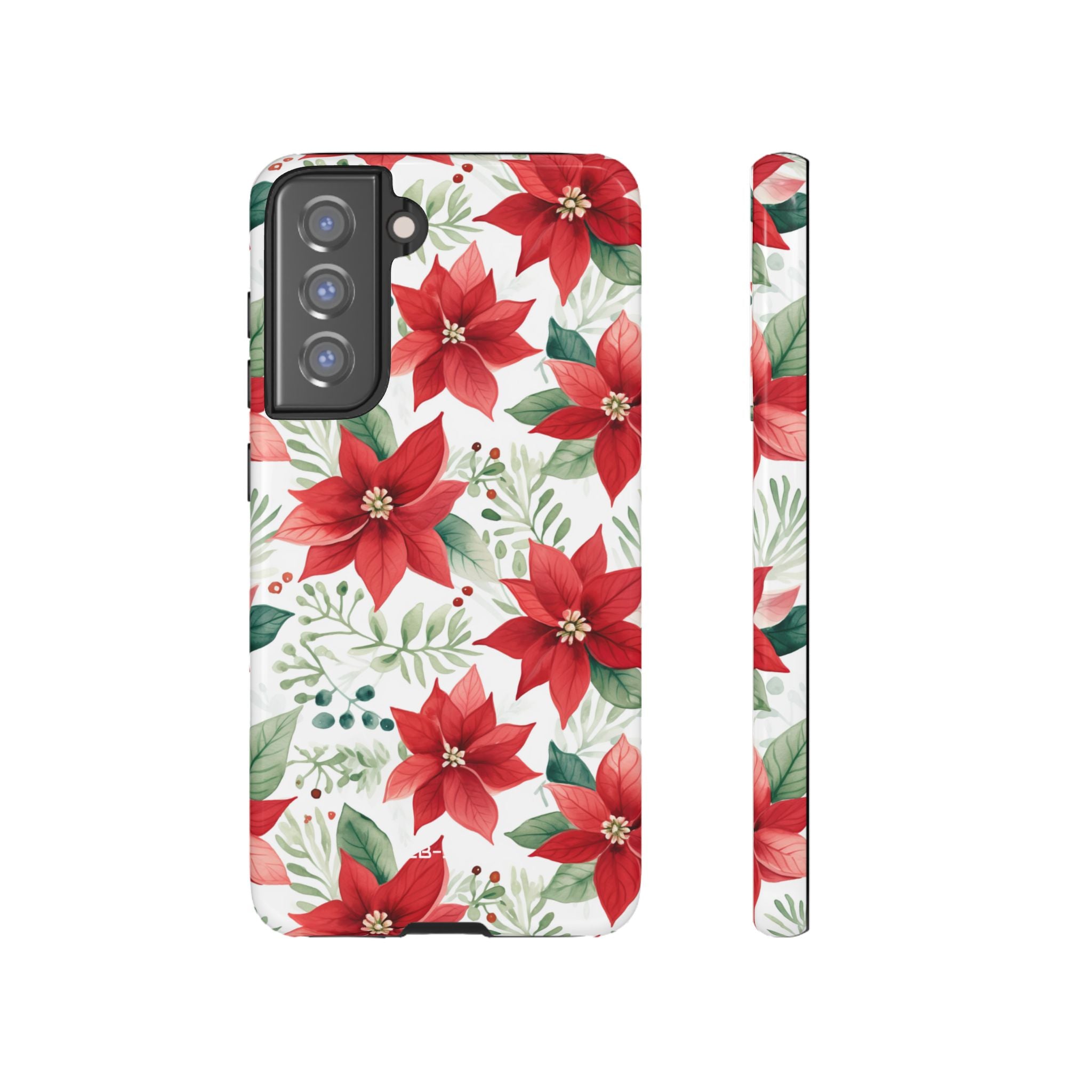 Poinsettias Bloom Bright - Samsung Case