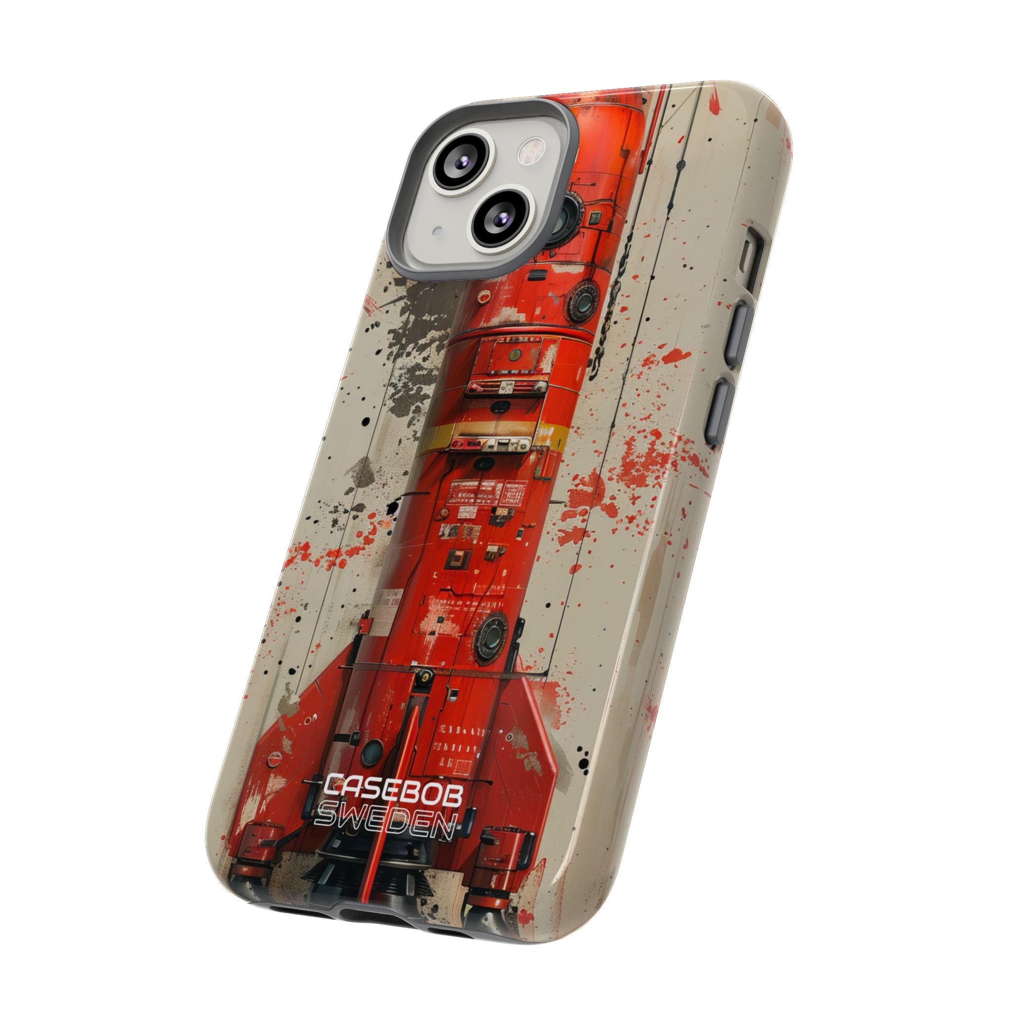 Crimson Rocket Burst iPhone 14 - Tough