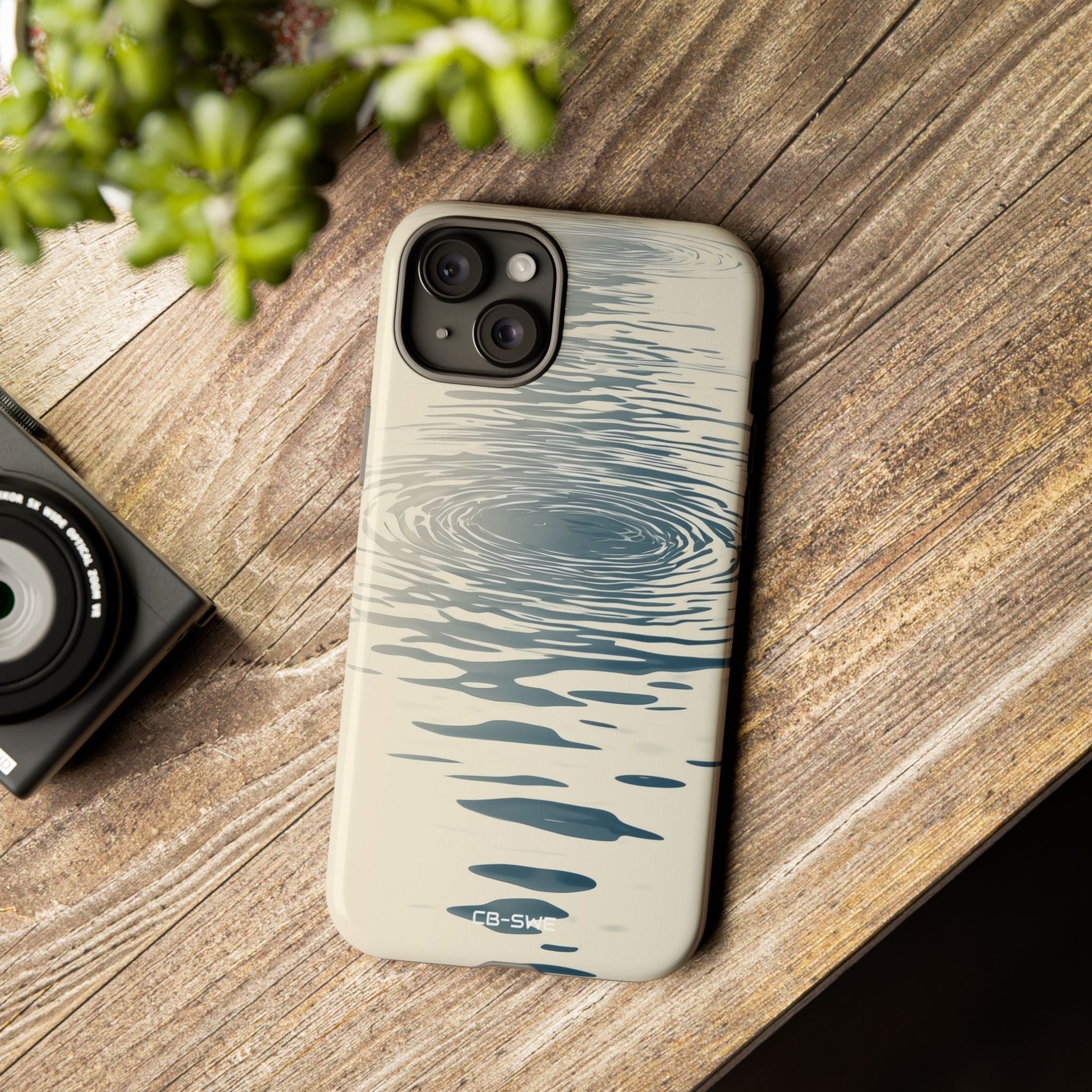 Ripples Create Depth - iPhone Case