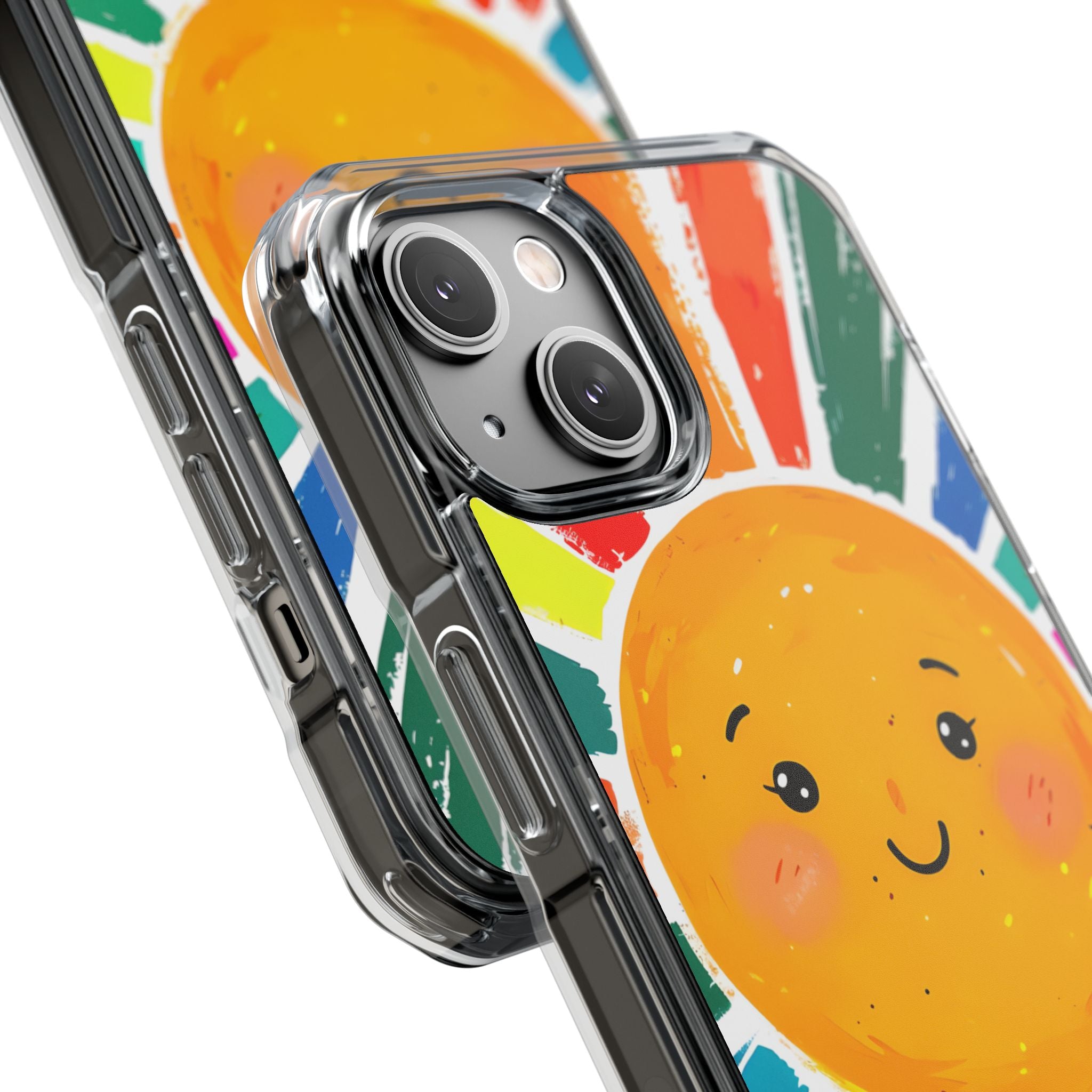 Radiant Smiling Sun iPhone Case - Impact