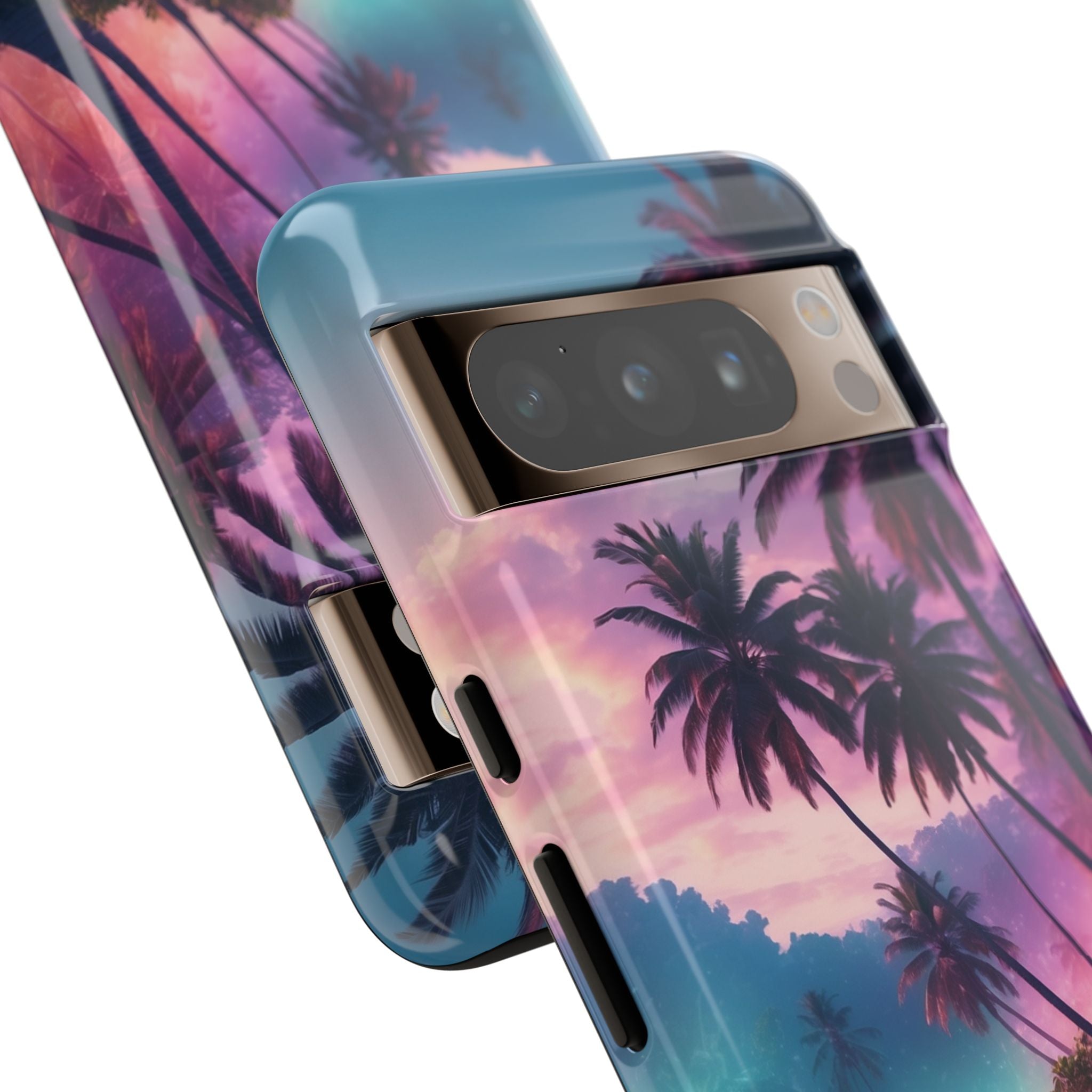 Ethereal Waves Crash - Google Pixel Case