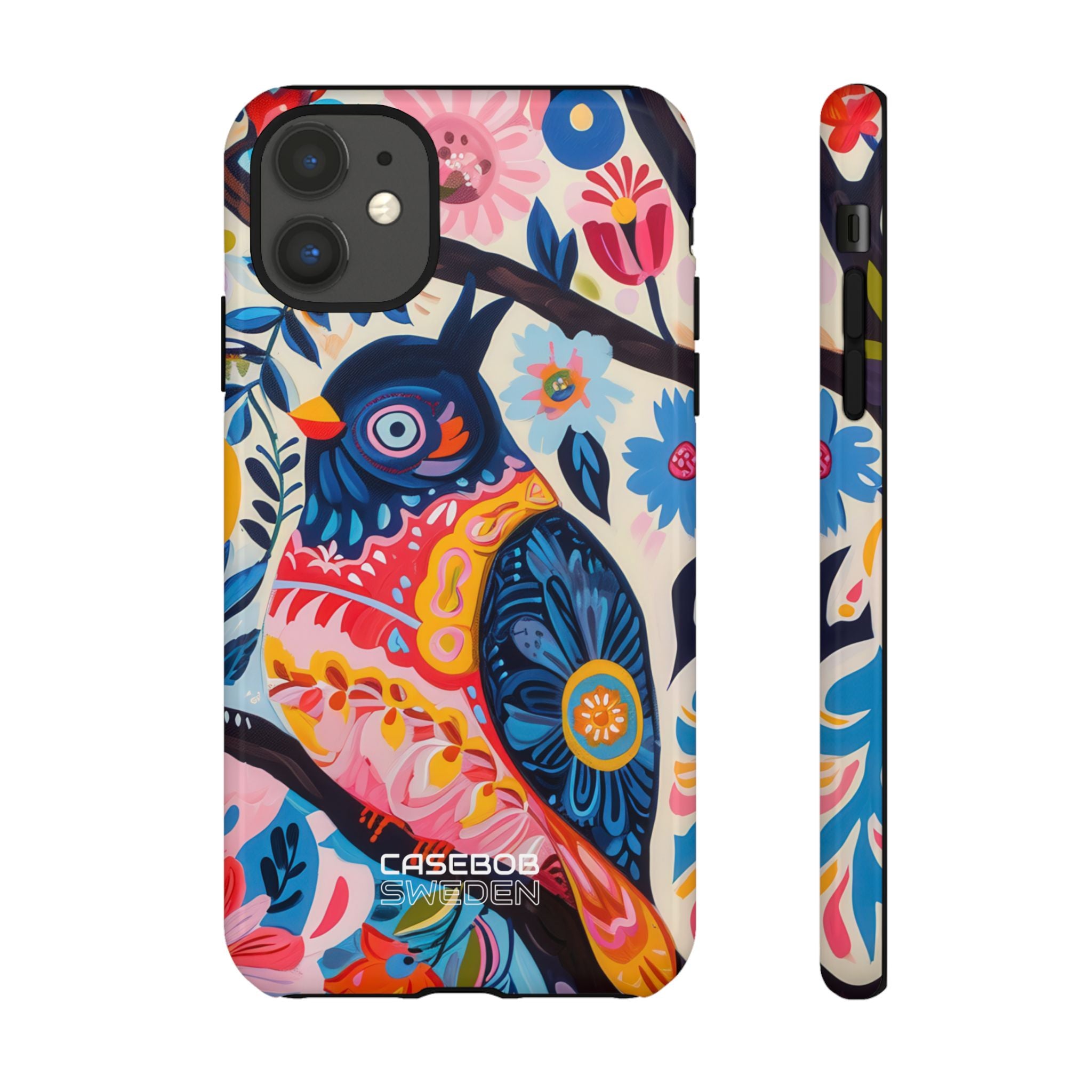 Whimsical Owl Garden iPhone 11 - Tough