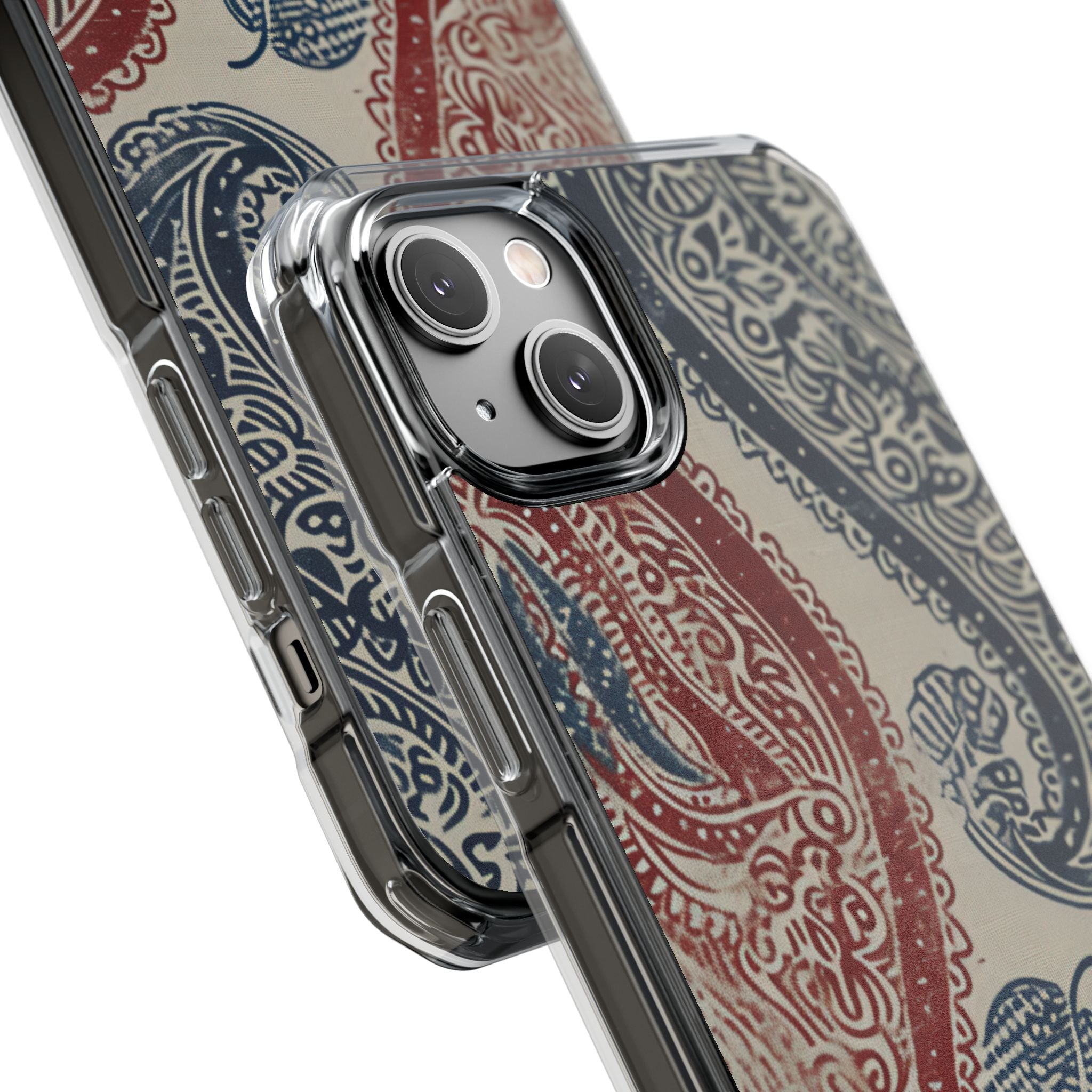 Ornate Paisley Swirl iPhone 14 - Impact Clear+