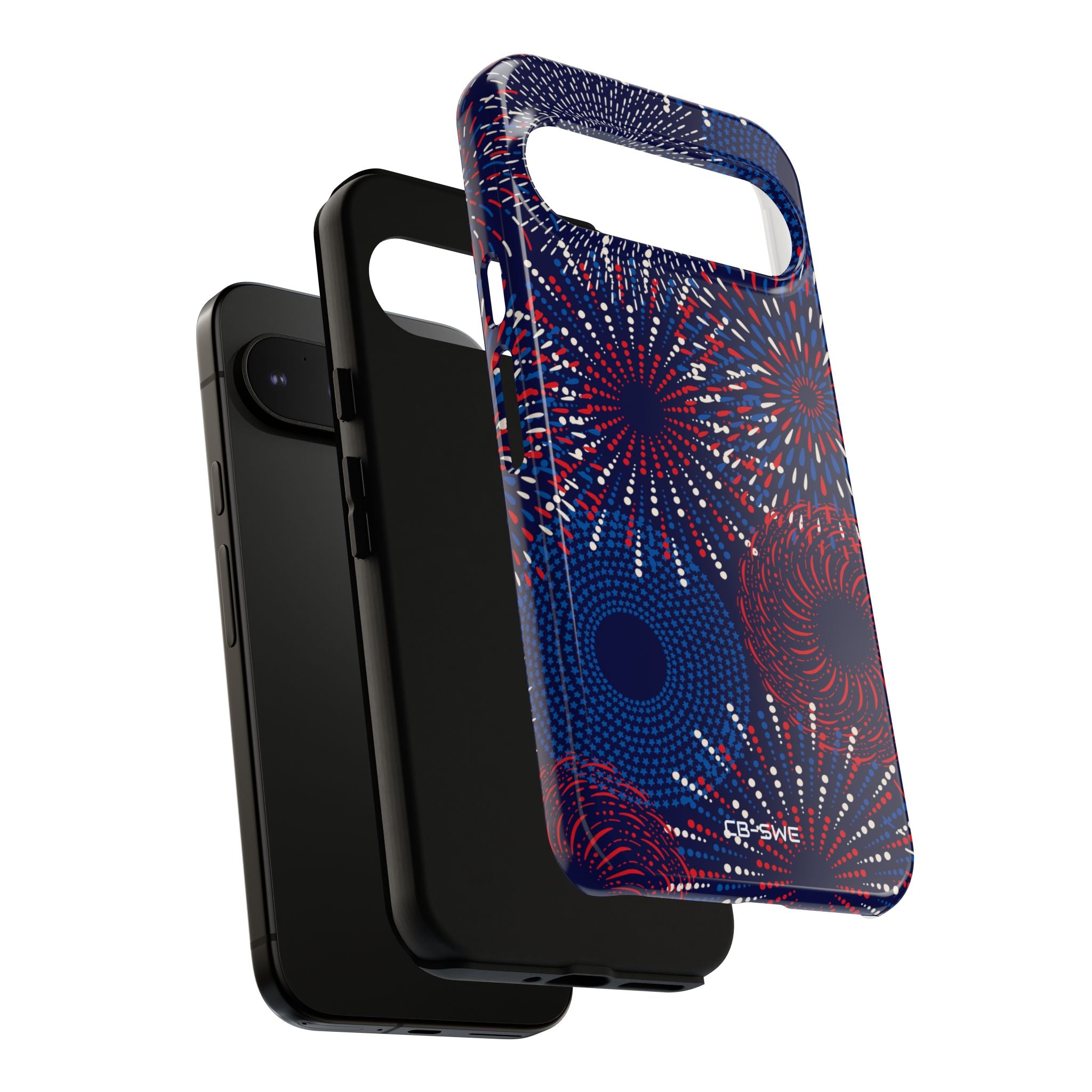 Vibrant Circles Emerge - Google Pixel Case