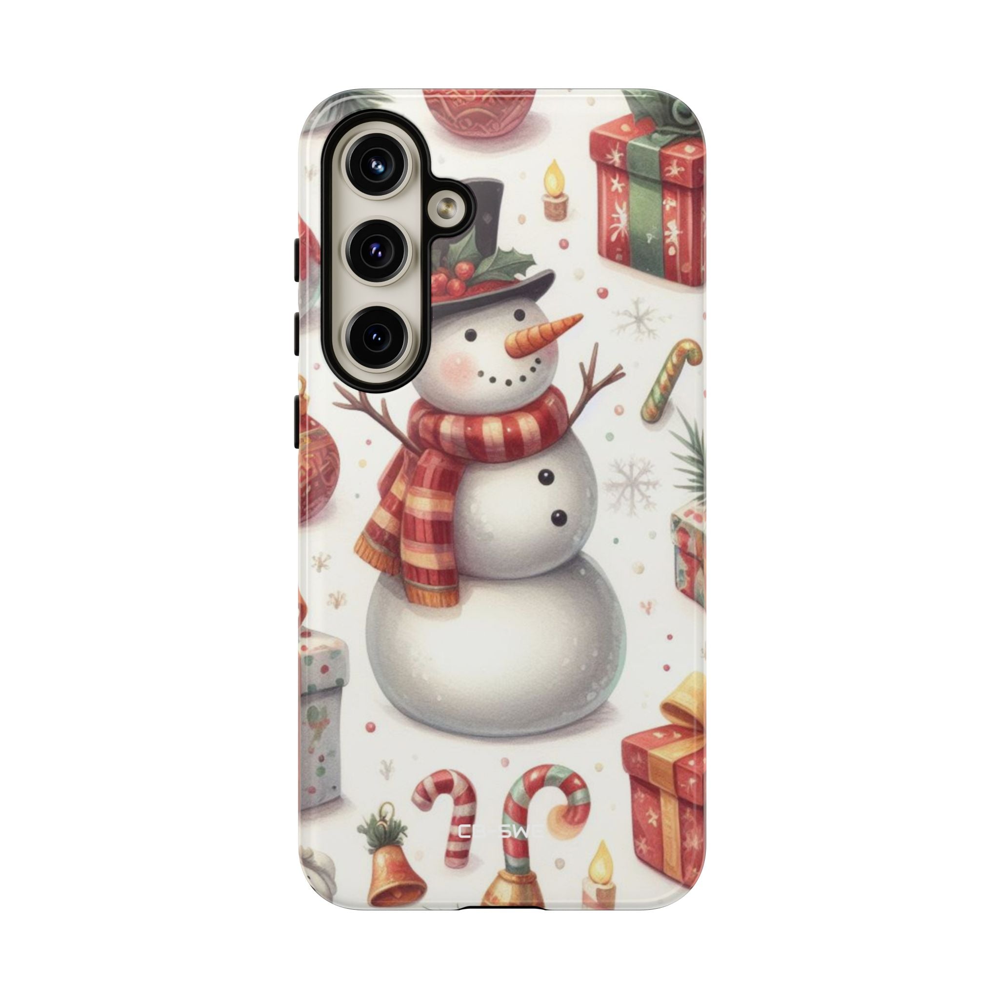 Snowman Wears Scarf - Samsung Case