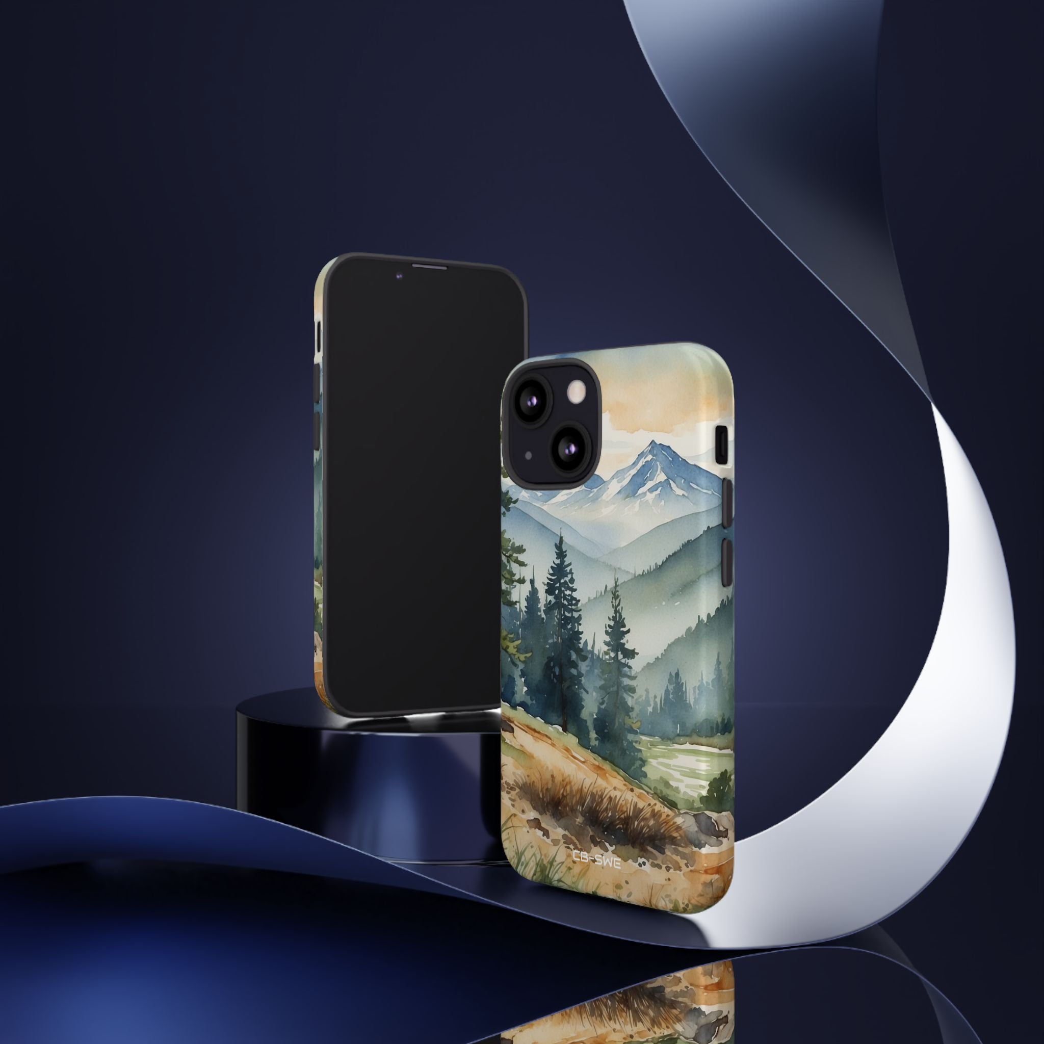 Whispers Paint Horizon - iPhone Case