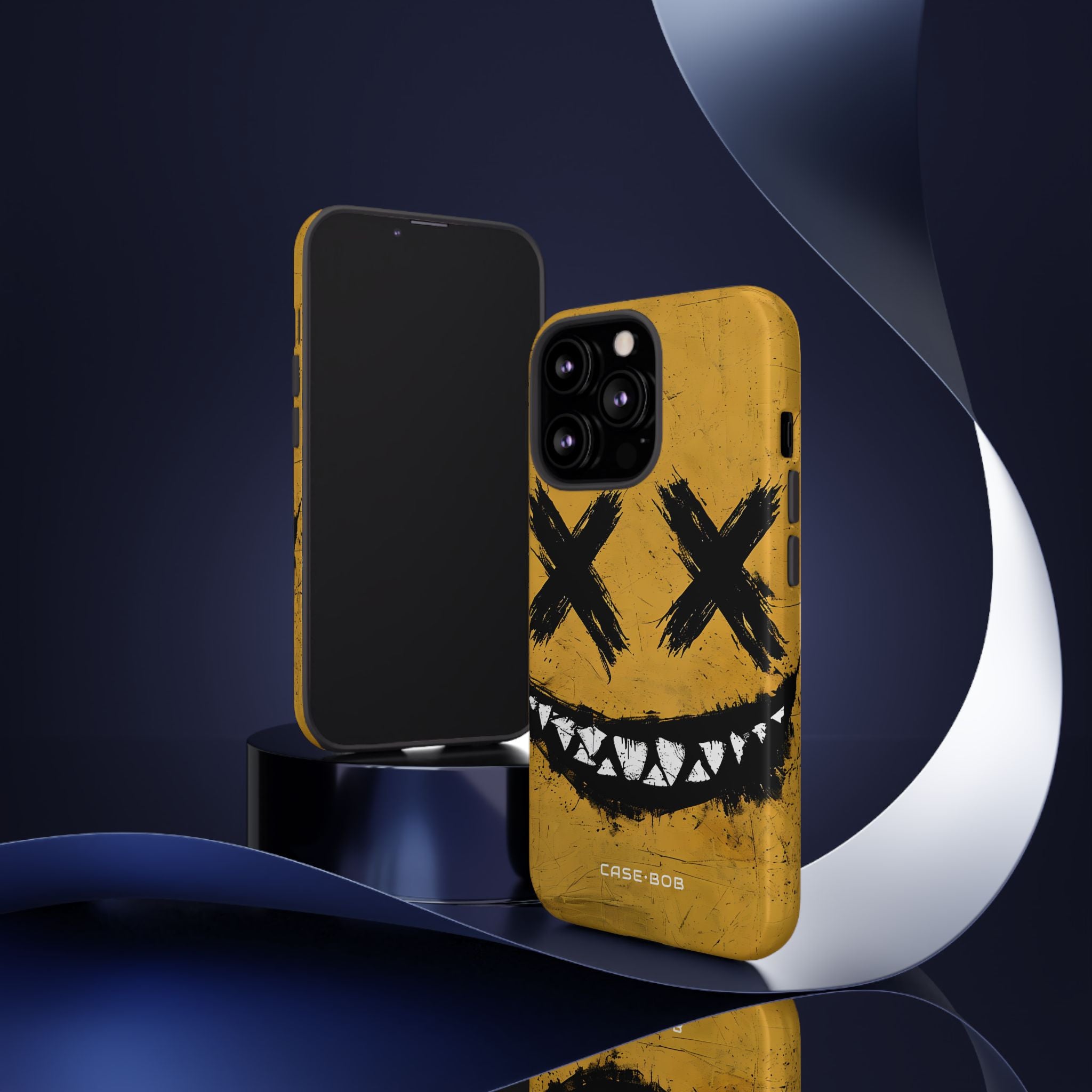 Jagged Smile Yellow iPhone 13 Pro Case - Tough