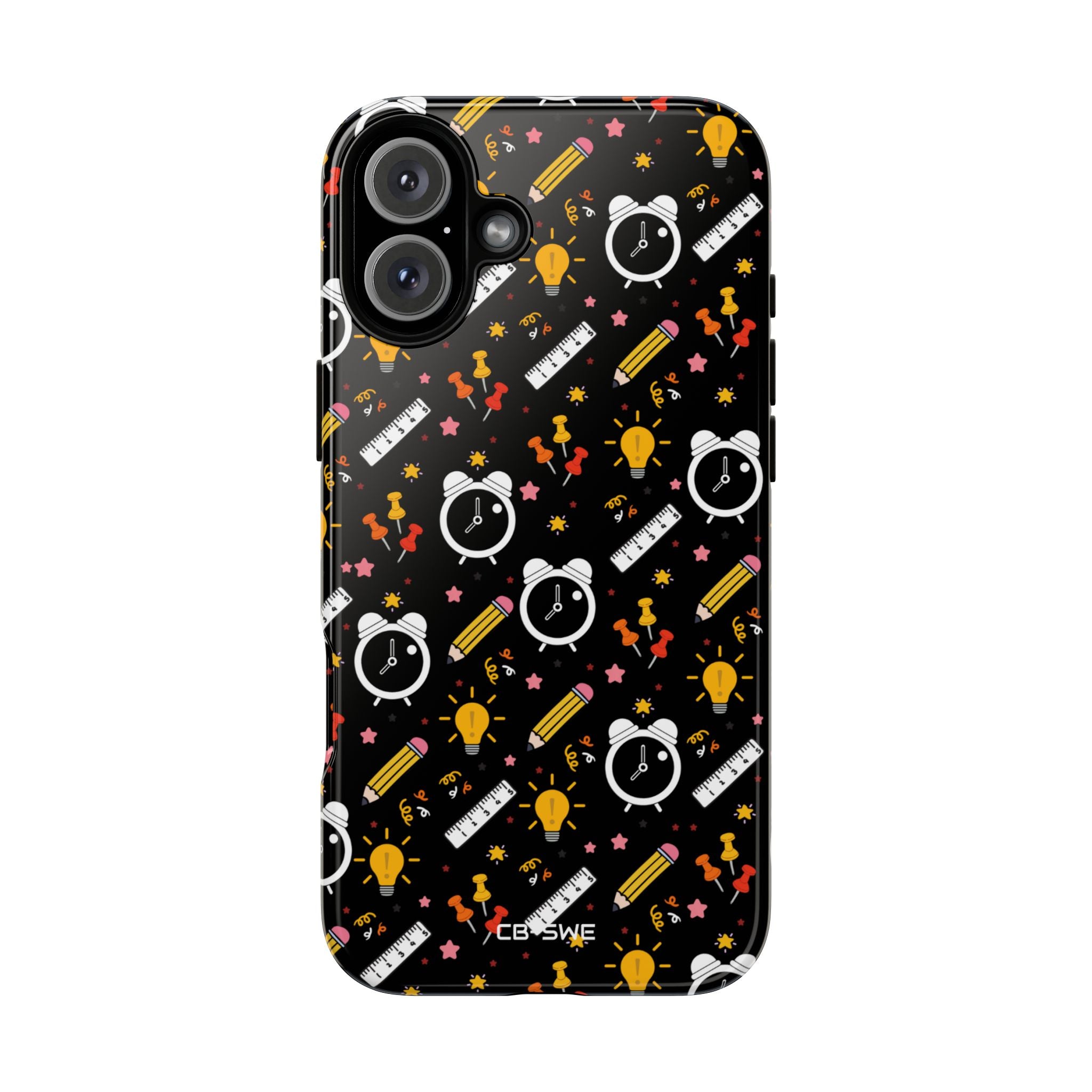Bright Pencils Twirl - iPhone Case