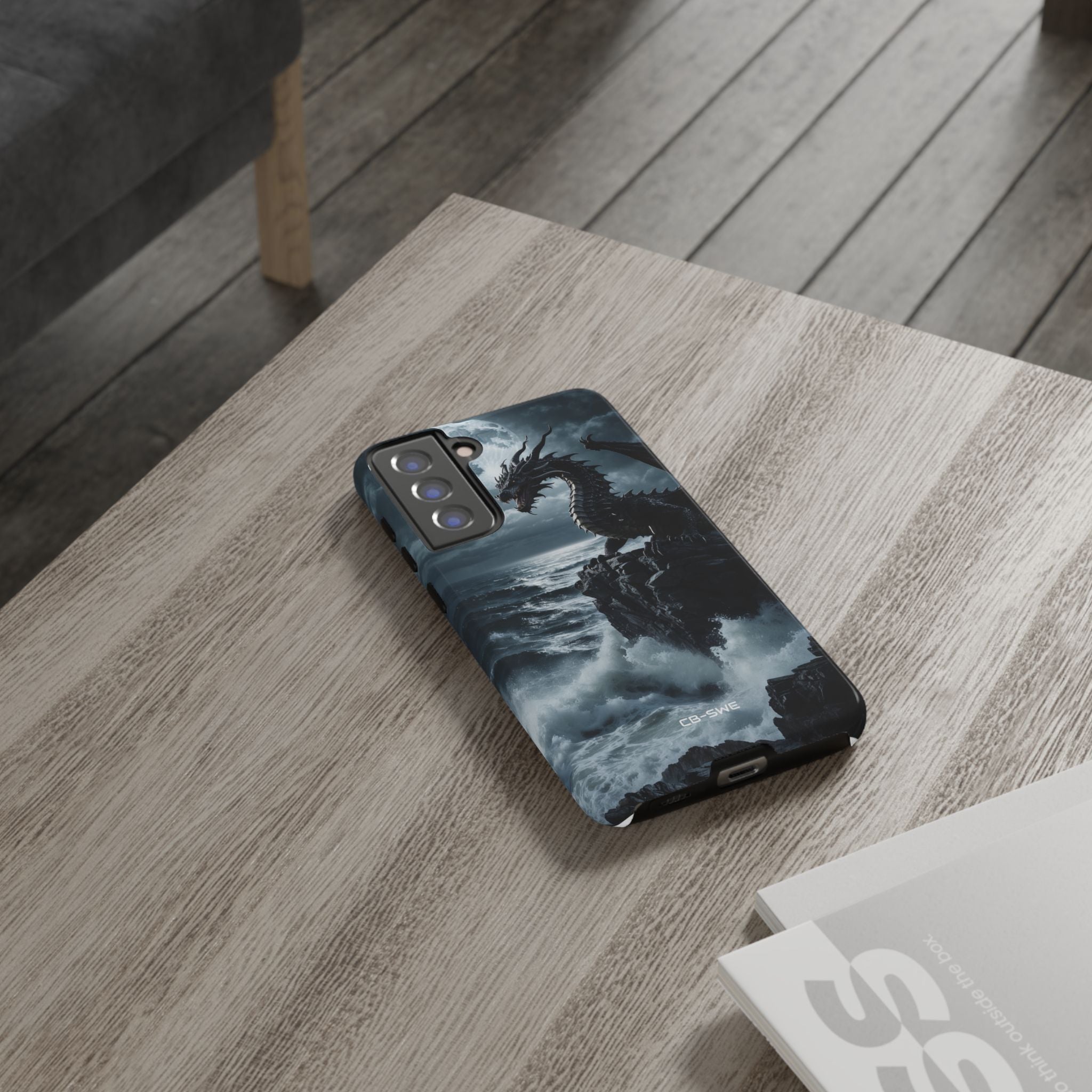 Dragon Roars Against Sea - Samsung Case