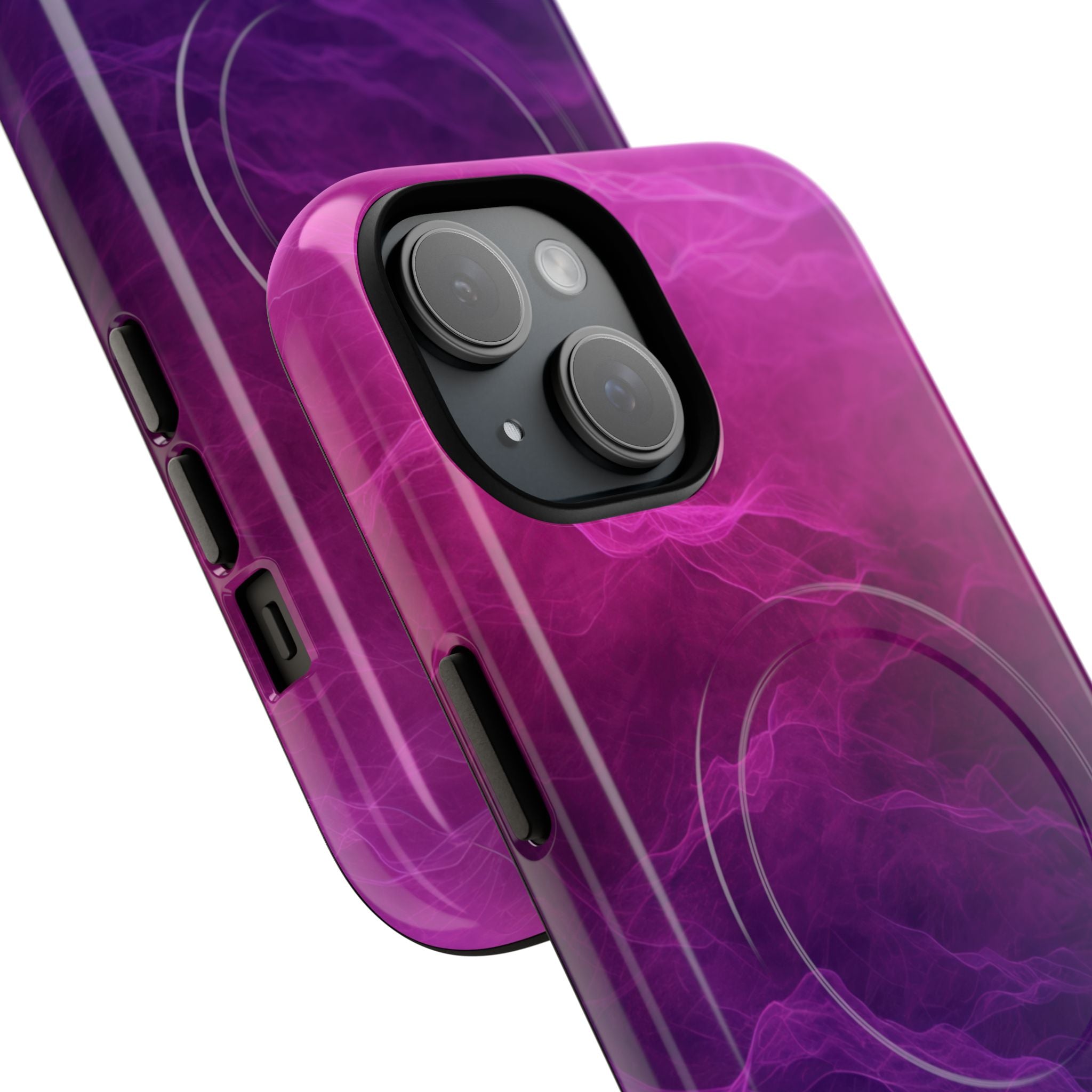 Violet Dream Currents iPhone 15 - Tough+