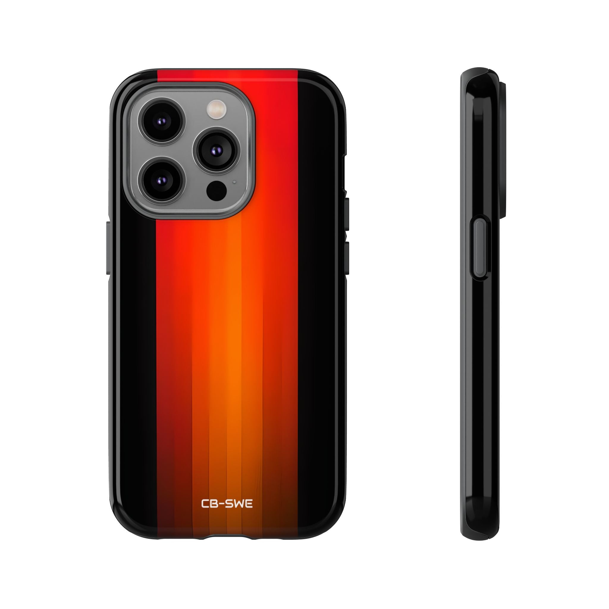 Fiery Symmetry Blaze - iPhone Case