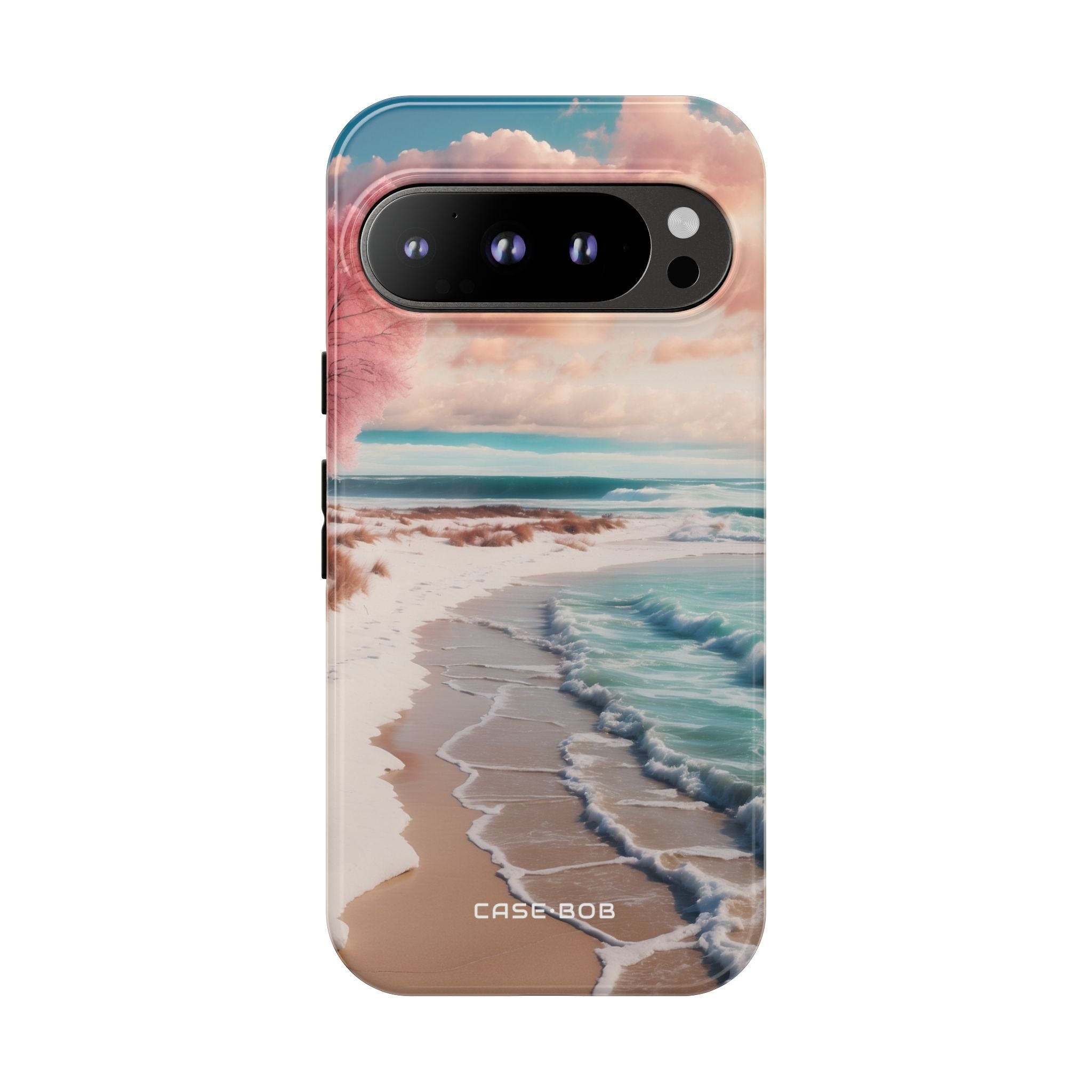 Pink Tree Breeze Google Pixel 9 Pro Case - Tough