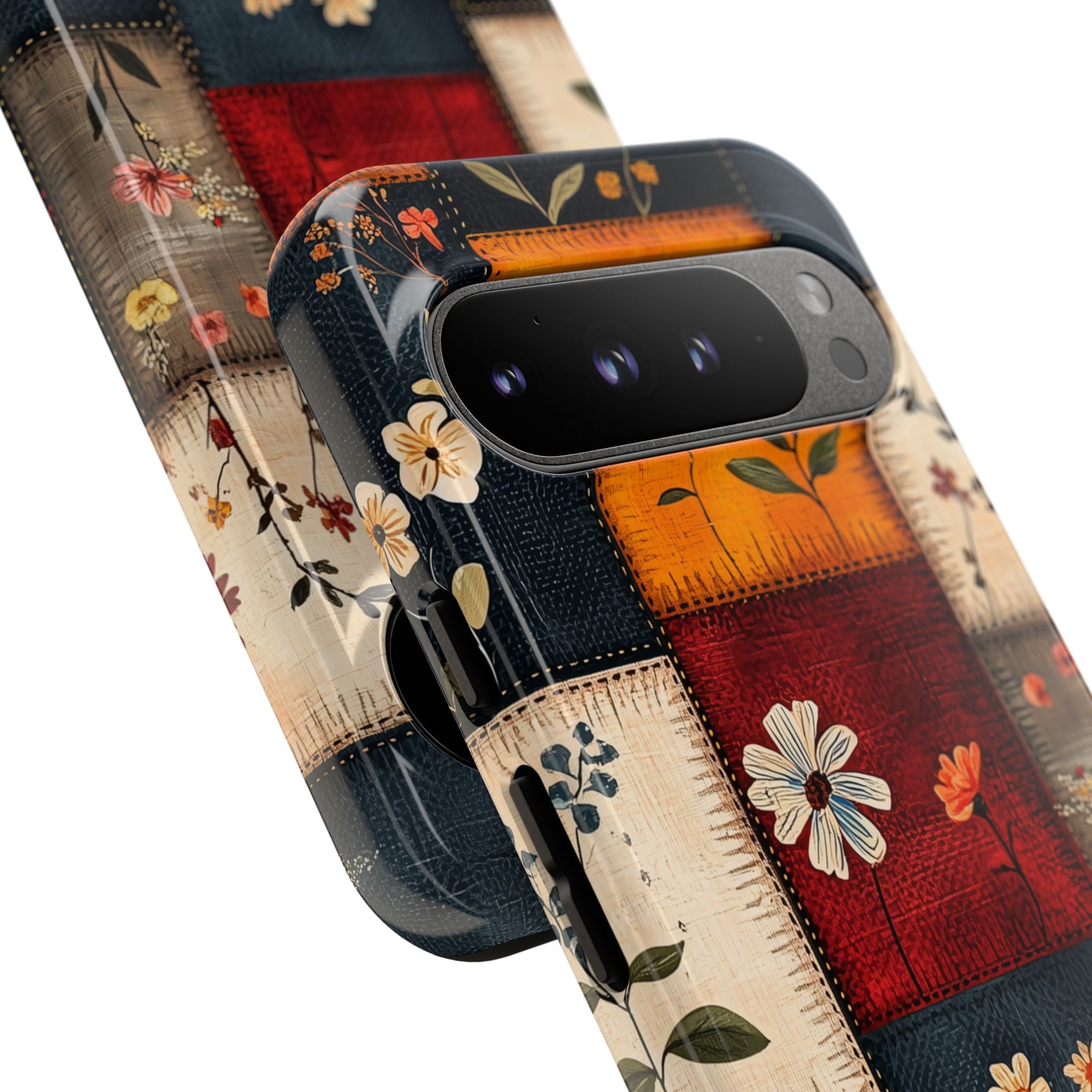 Floral Patches Bloom - Google Pixel Case