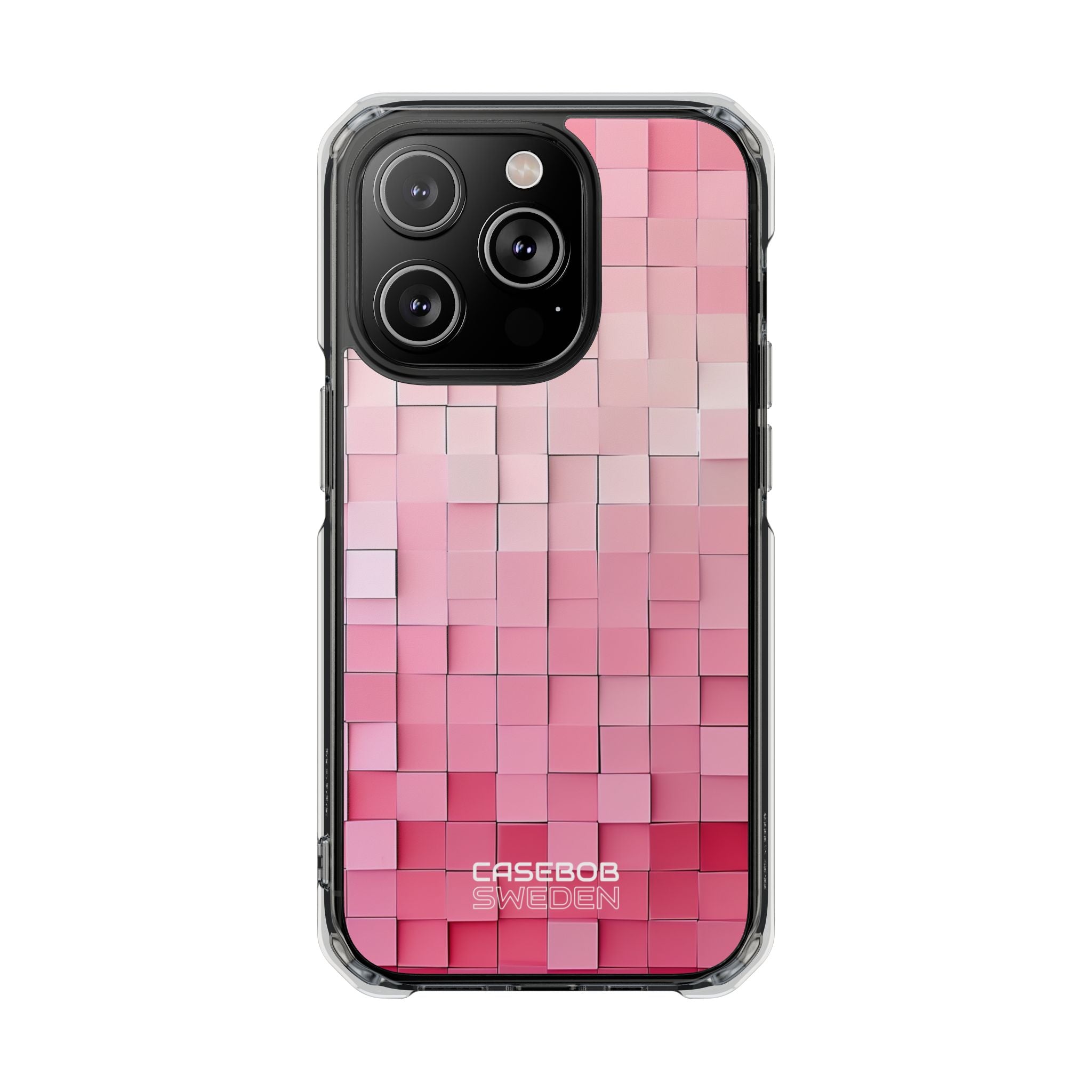 Pink Mosaic Glow iPhone 14 - Impact Clear+