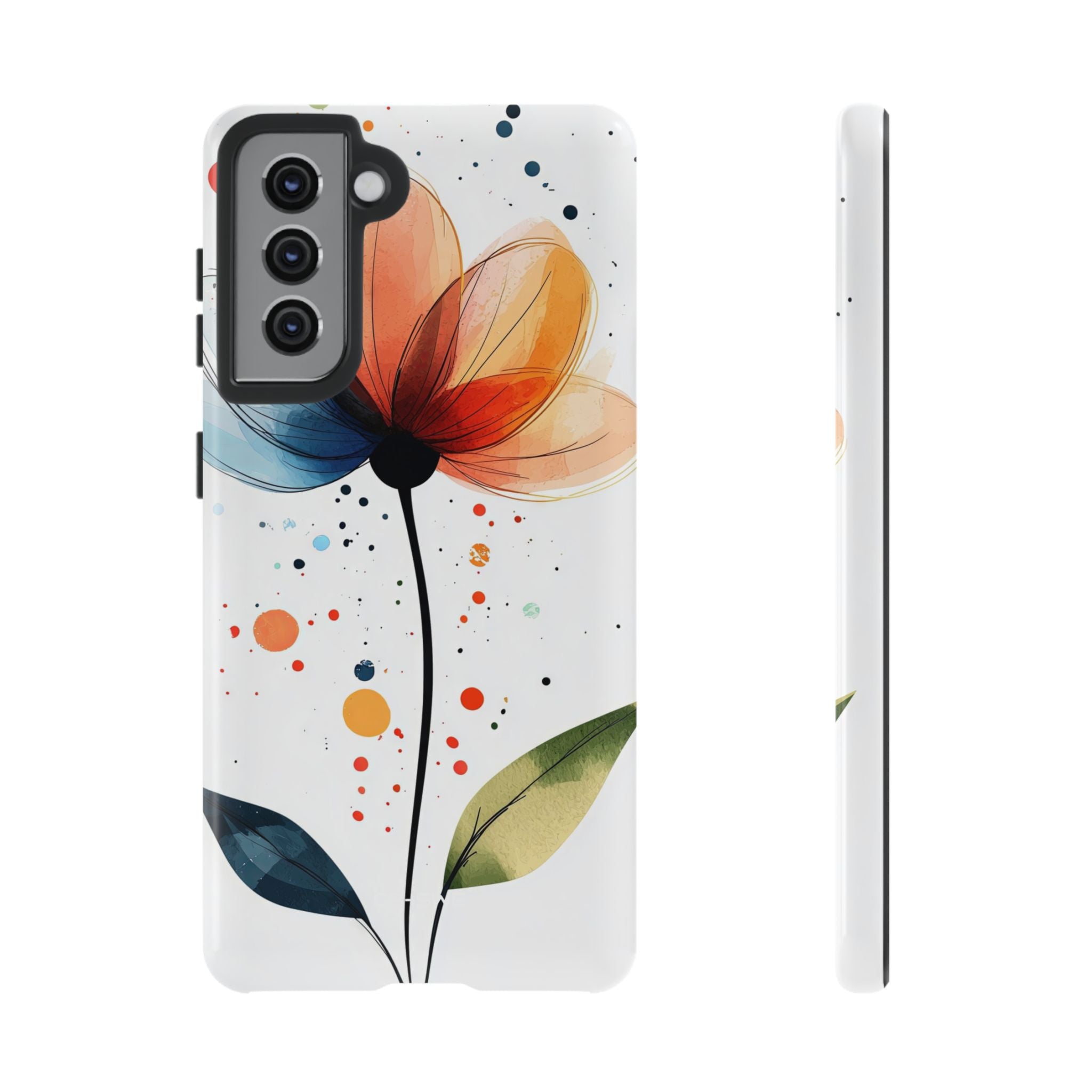 Vibrant Floral Blooms - Samsung Case
