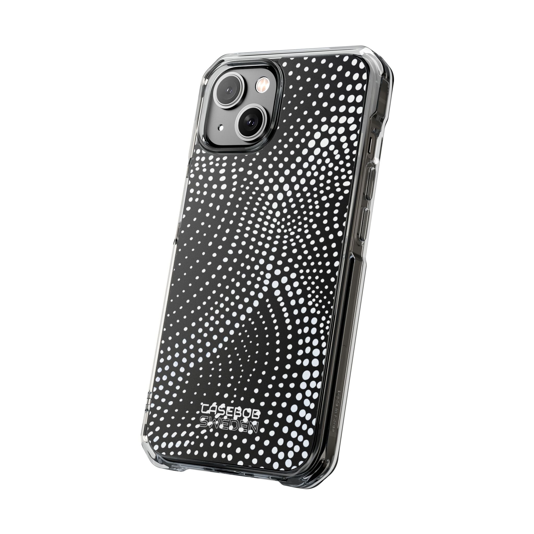 Waves of Dots iPhone 14 - Impact Clear+