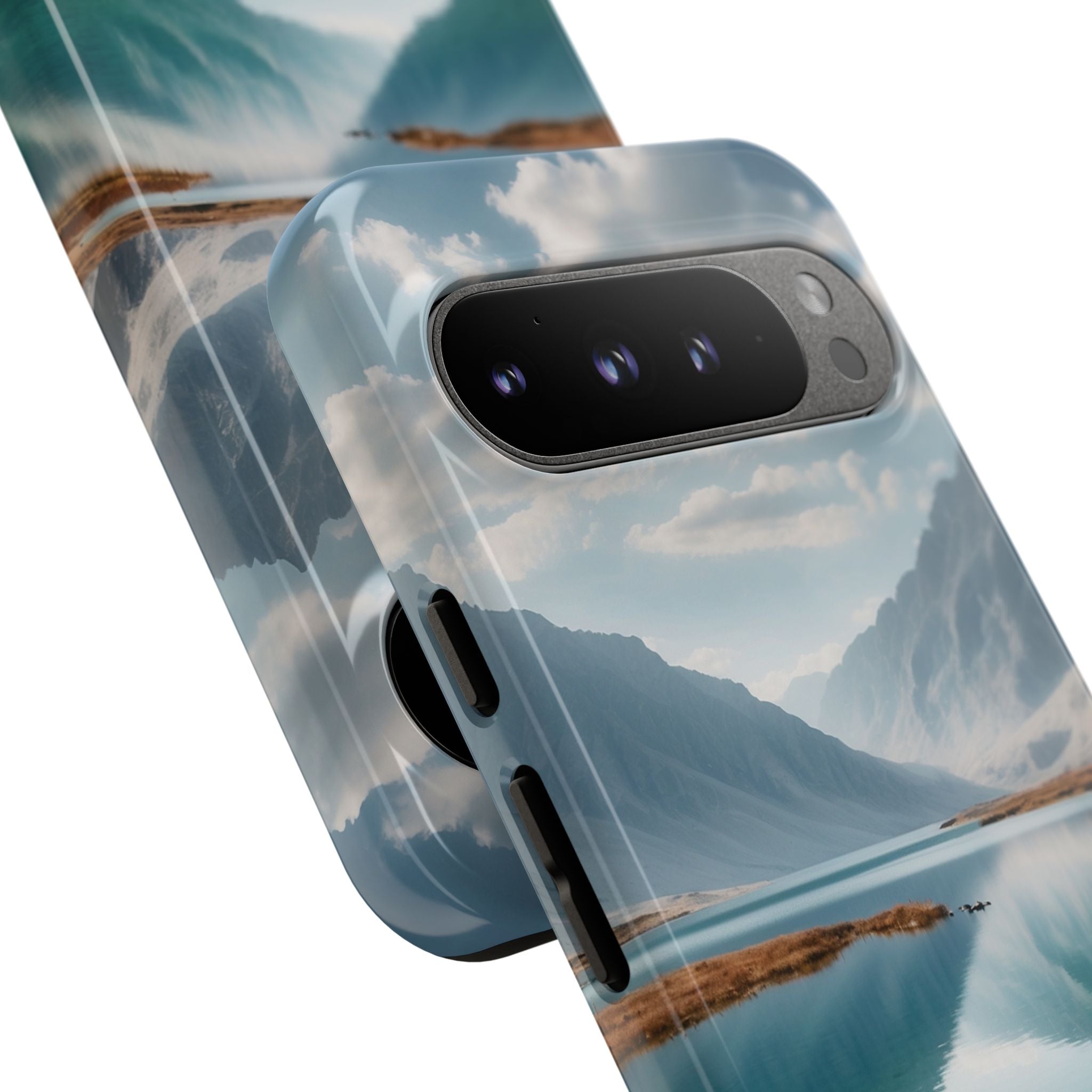 Mountain Reflections Swim - Google Pixel Case