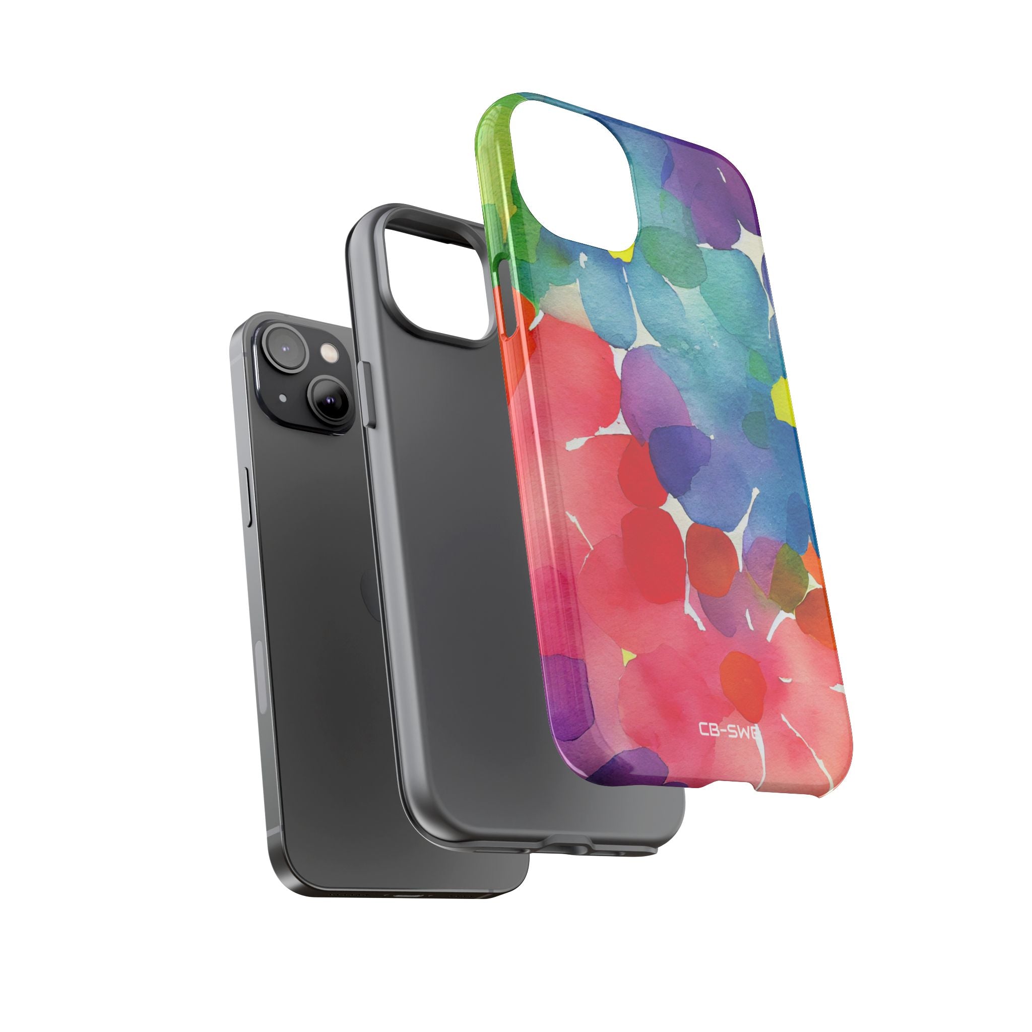 Fluid Color Petals - iPhone Case