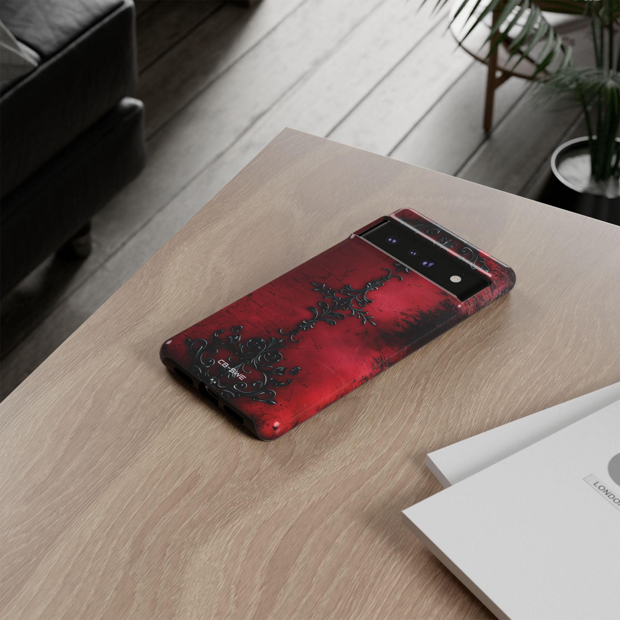 Gothic Crimson Emblem - Google Pixel Case