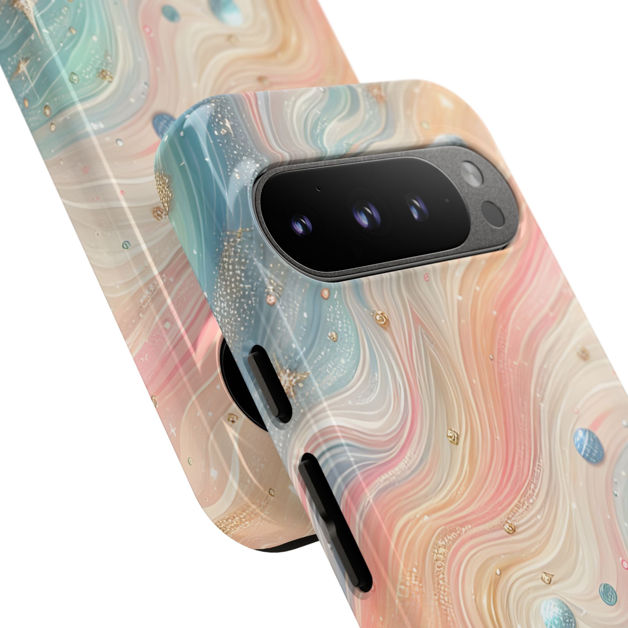 Celestial Waves Dance - Google Pixel Case