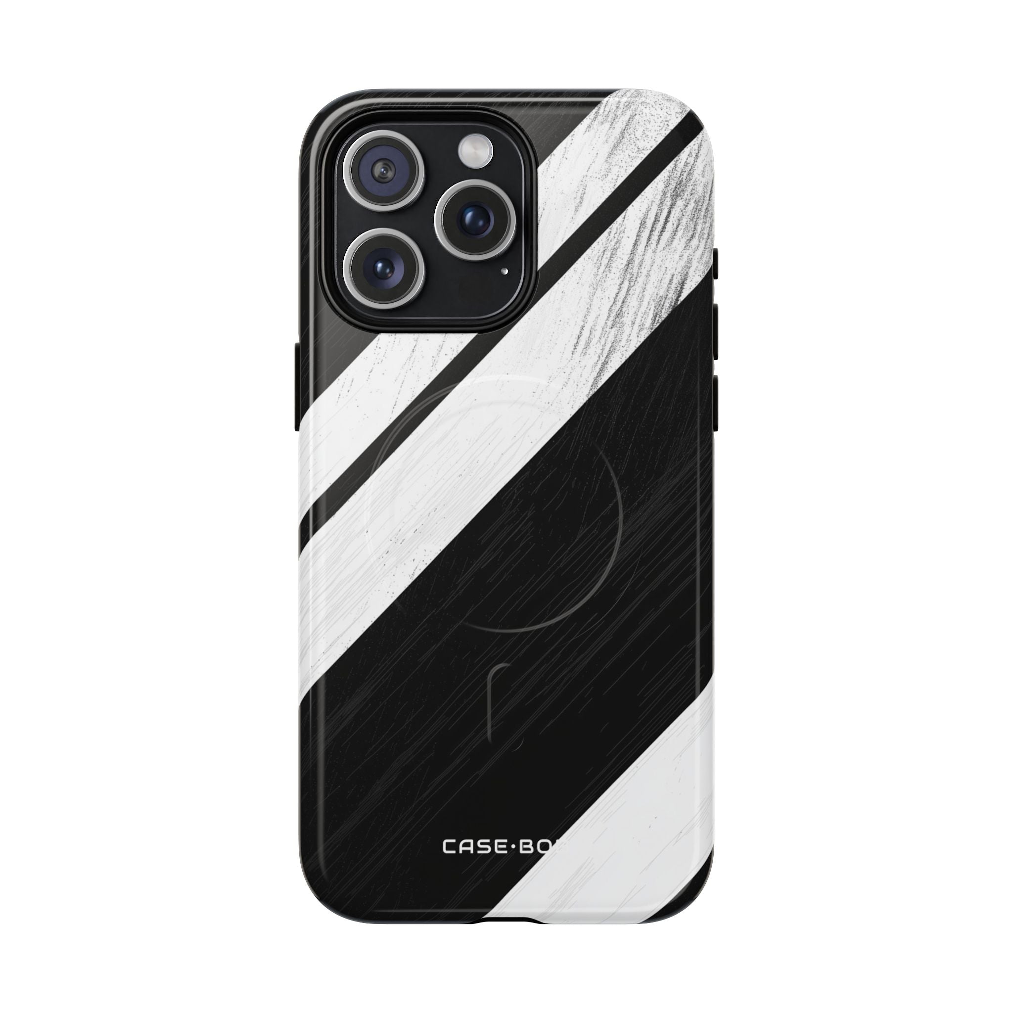 Distressed Stripe Motion iPhone 15 Pro Max Case - Tough+