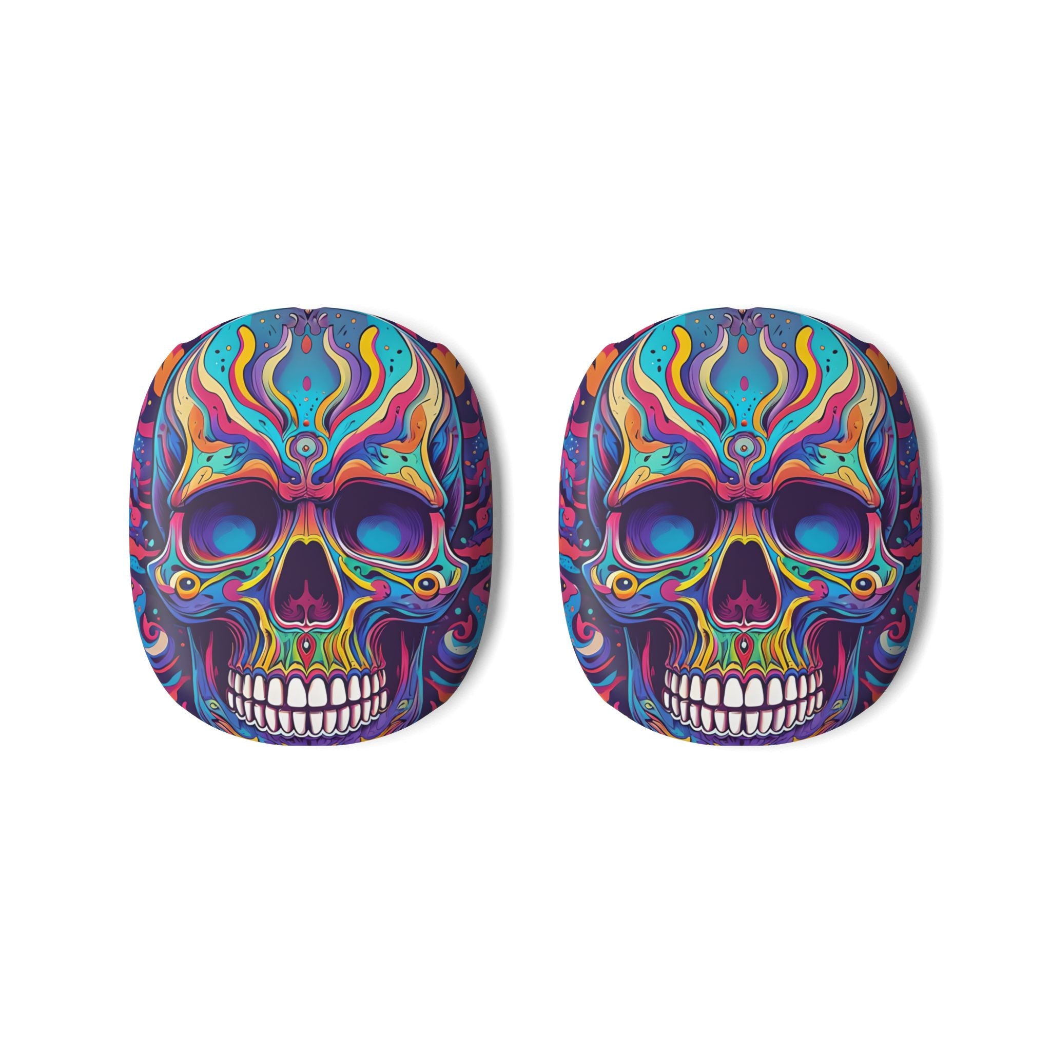 Psychedelic Skull - AirPod Max -kotelo