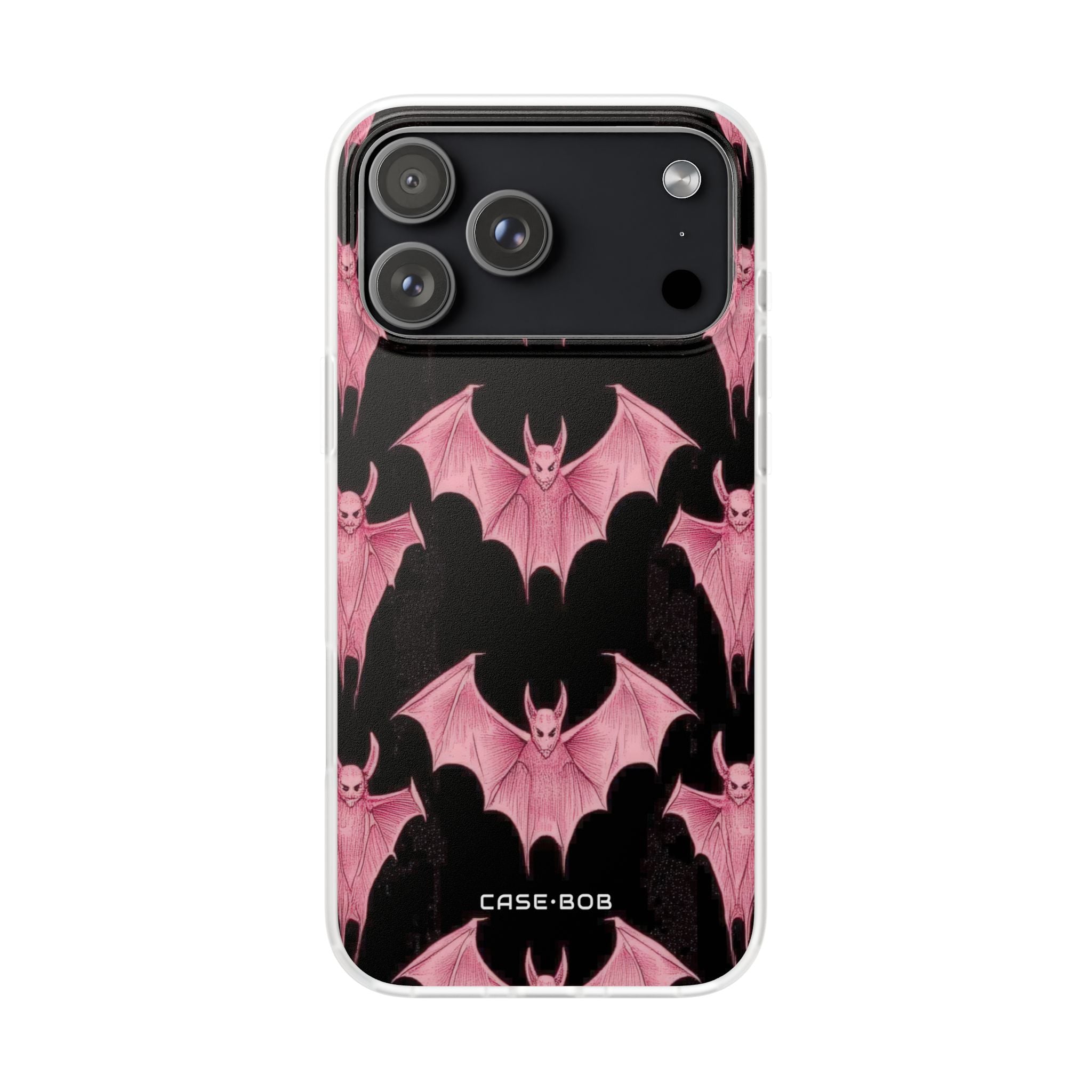 Pink Batwave iPhone 17 Pro MaxCase - Soft