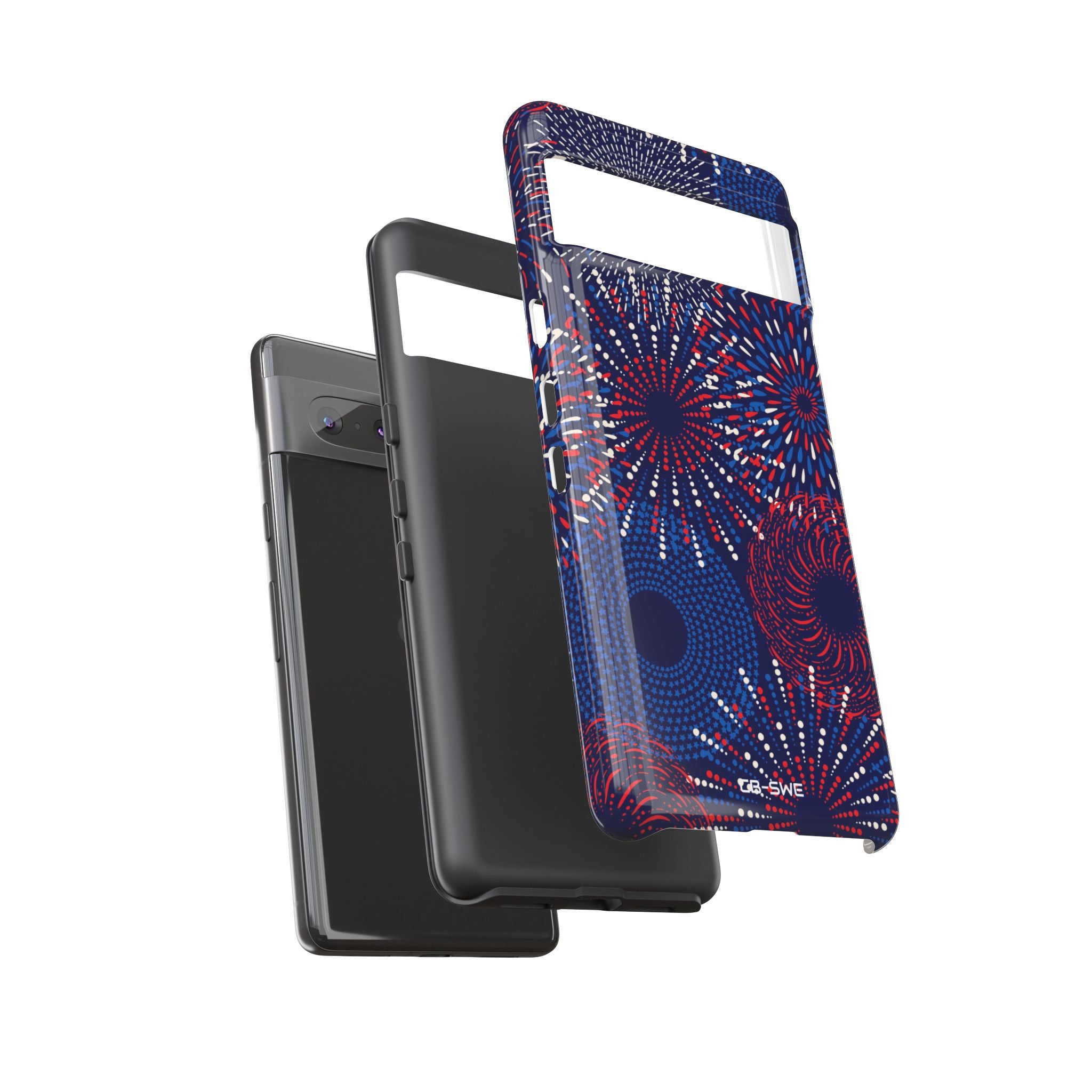 Vibrant Circles Emerge - Google Pixel Case