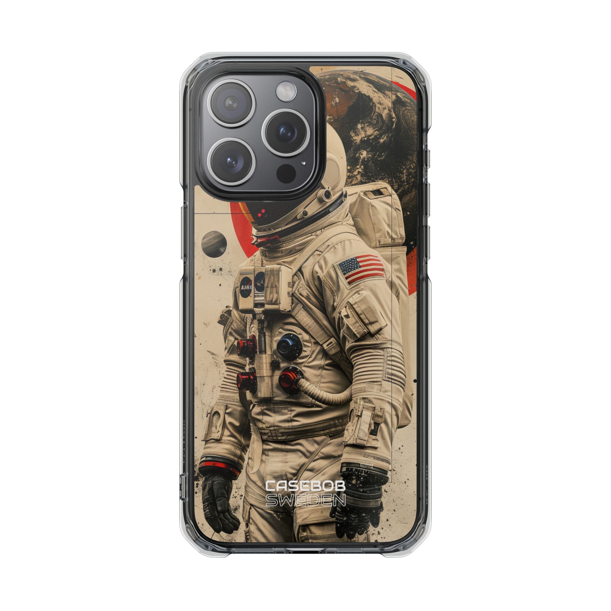 Cosmic Voyager Drift iPhone 15 - Impact Clear+