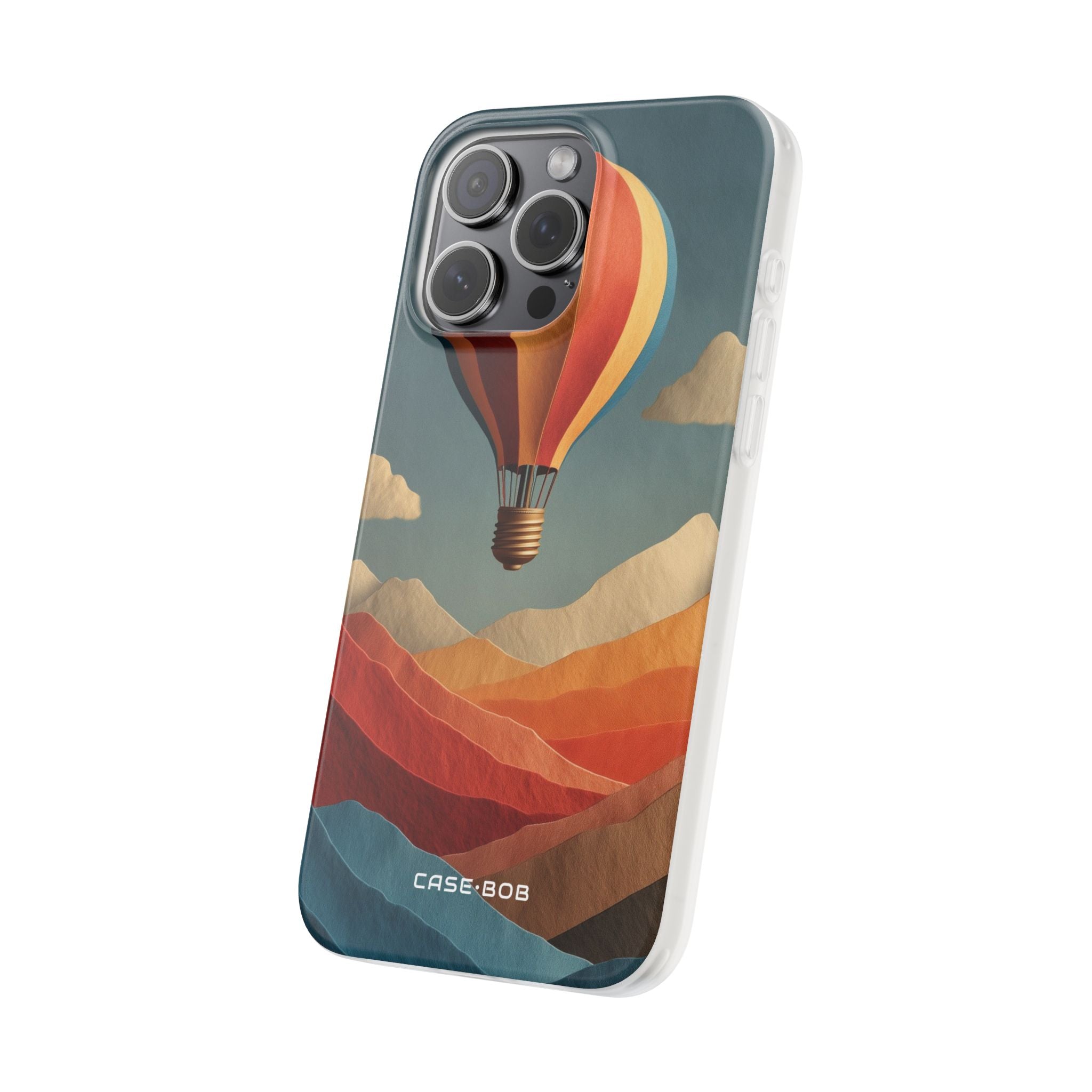 Lightbulb Balloon iPhone 15 Pro Max Case - Soft