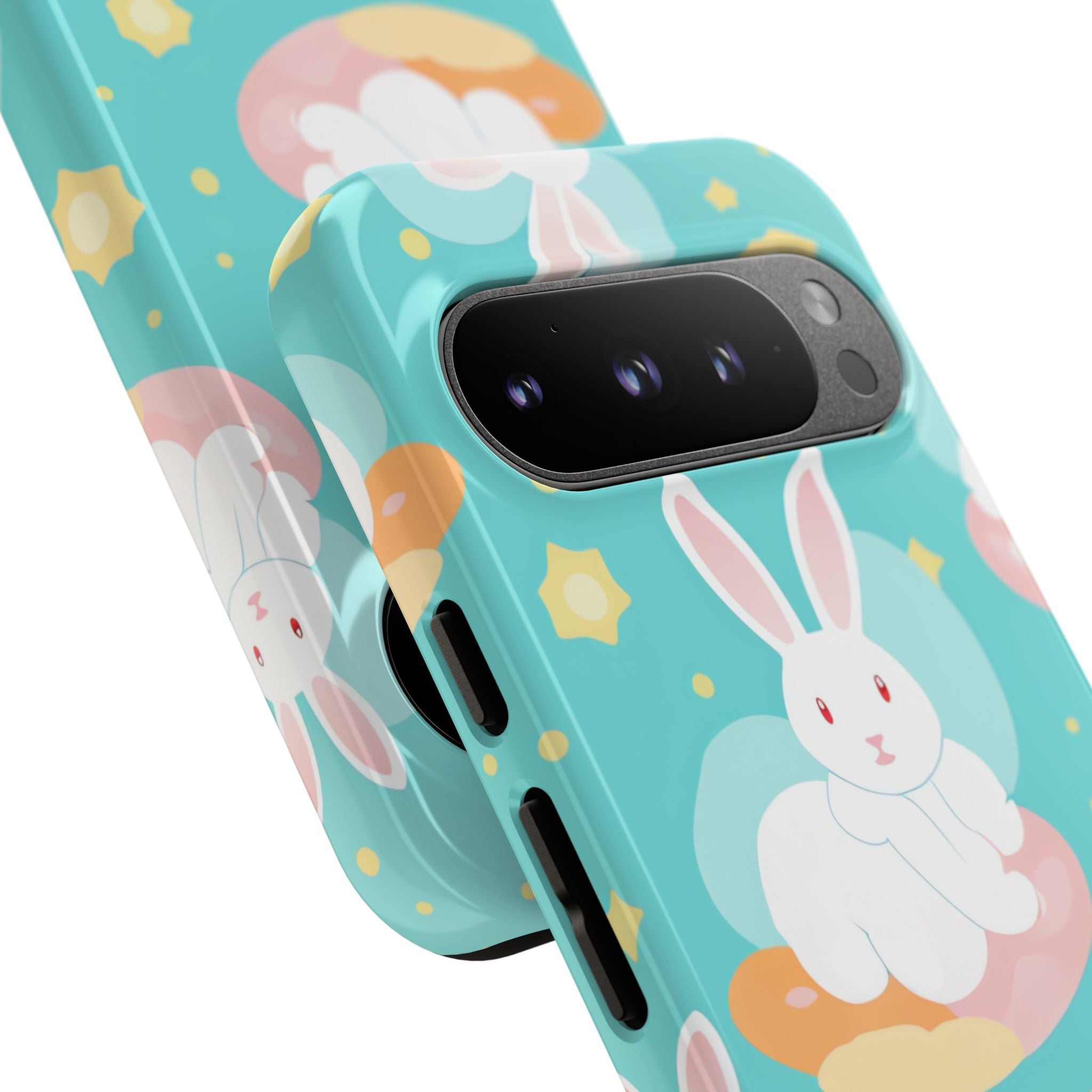 Bunnies Float Dreamily - Google Pixel Case