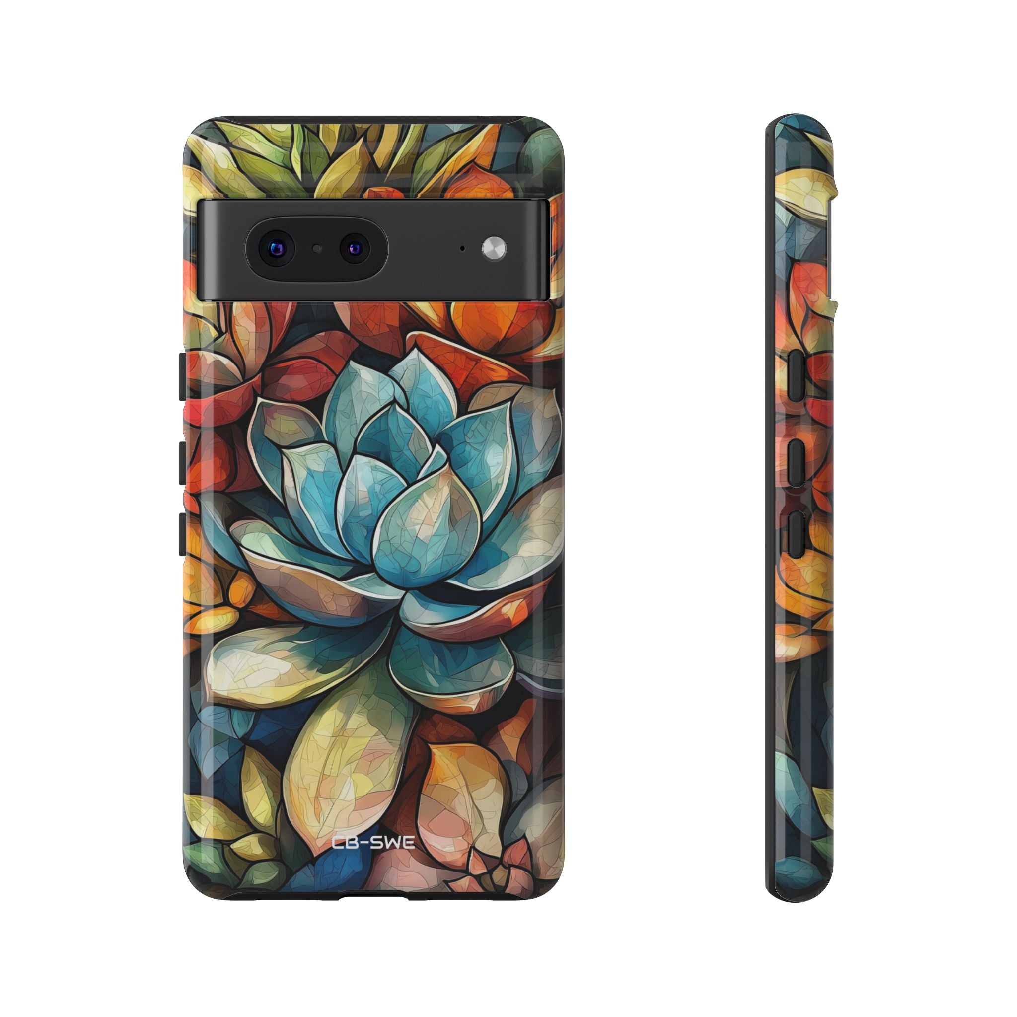 Vibrant Succulent Garden - Google Pixel Case