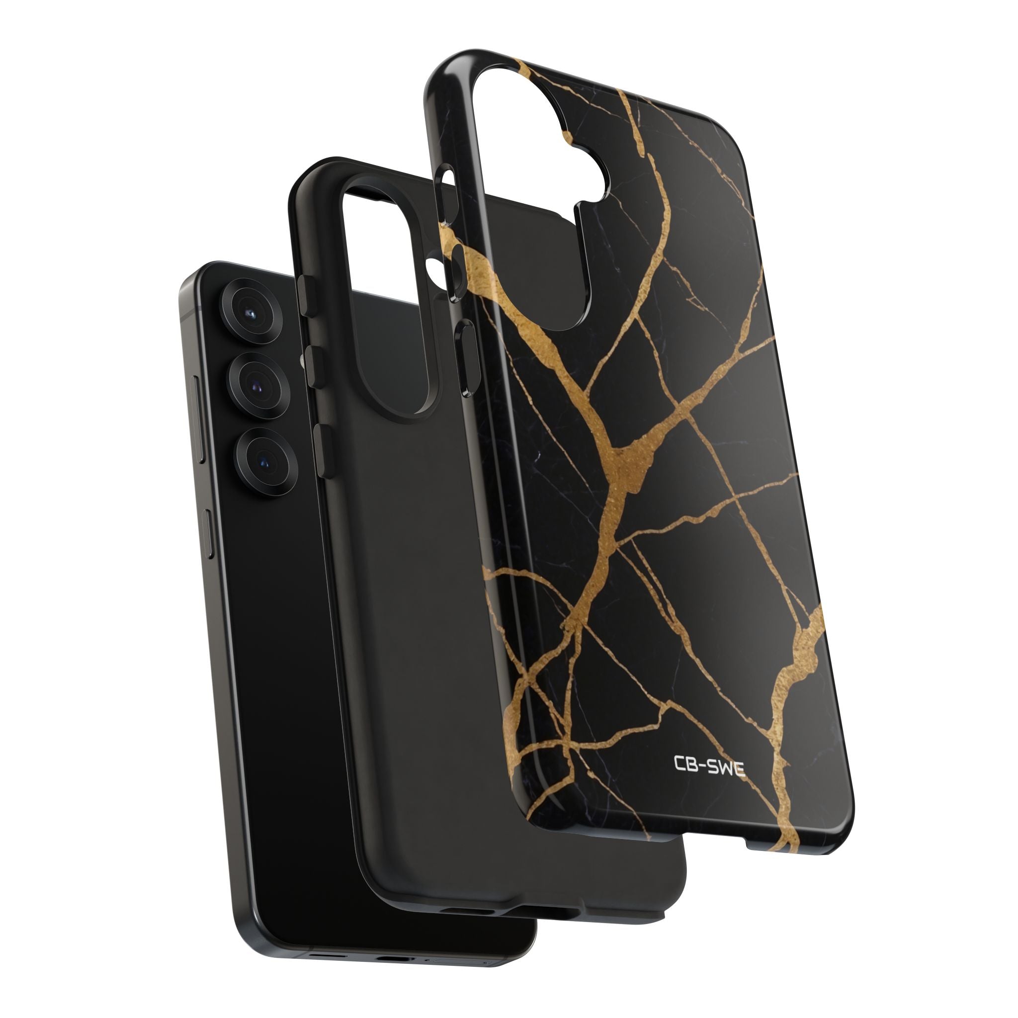 Golden Veins Twist - Samsung Case