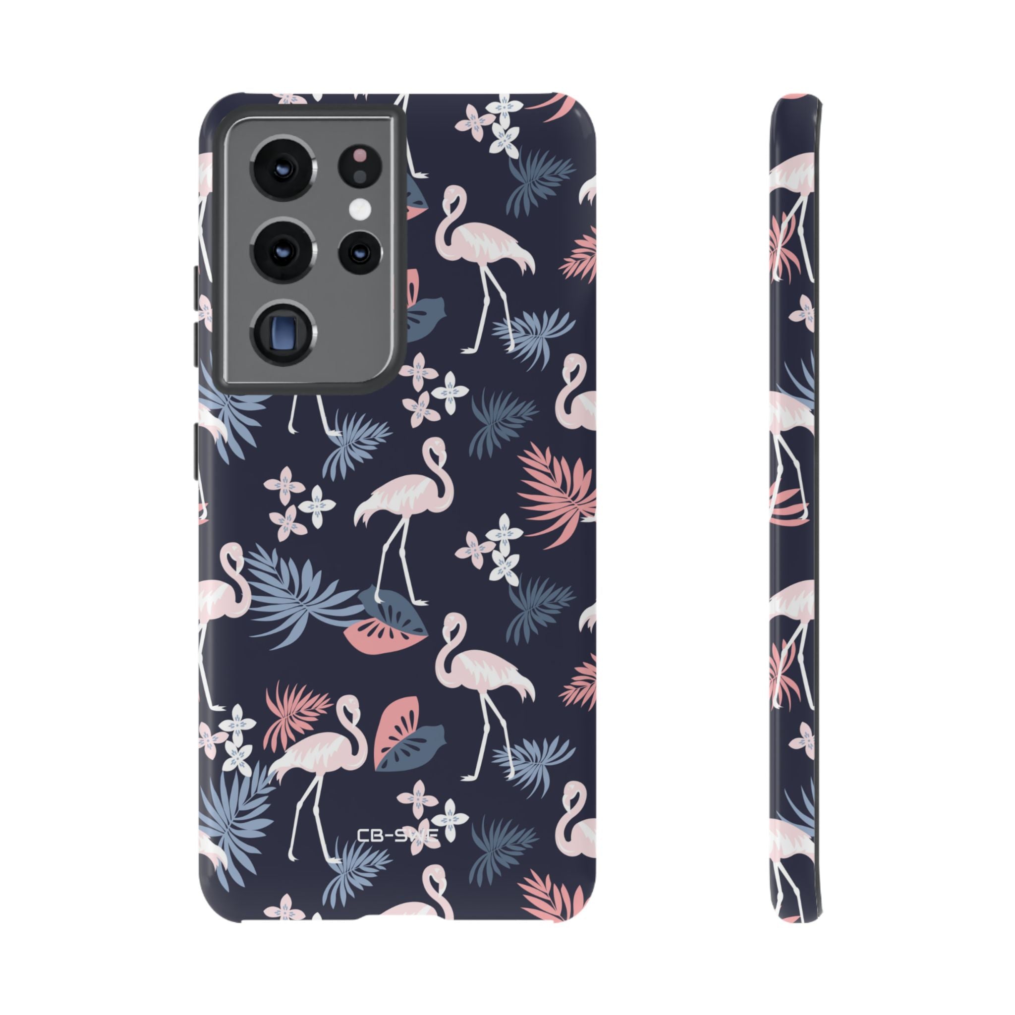 Flamingos Dance Playfully - Samsung Case