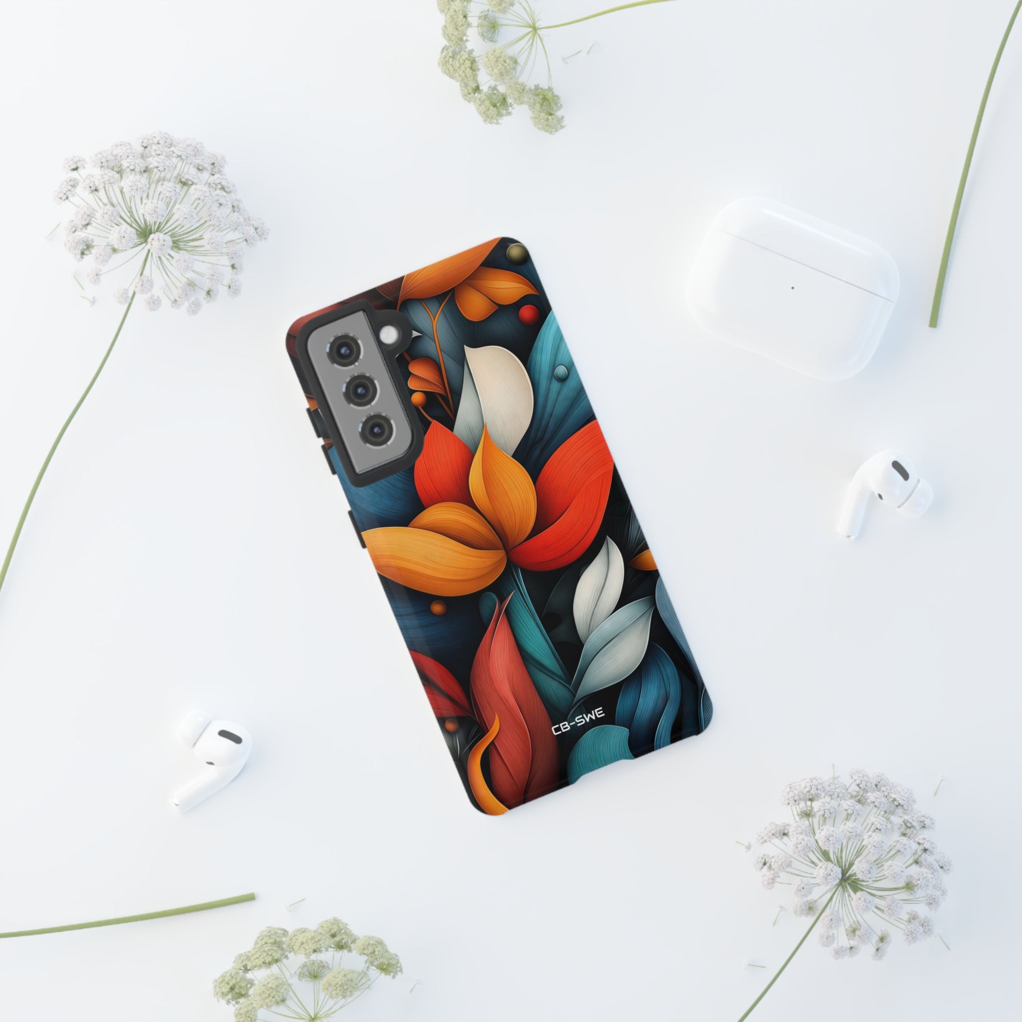 Vibrant Floral Harmony - Samsung Case
