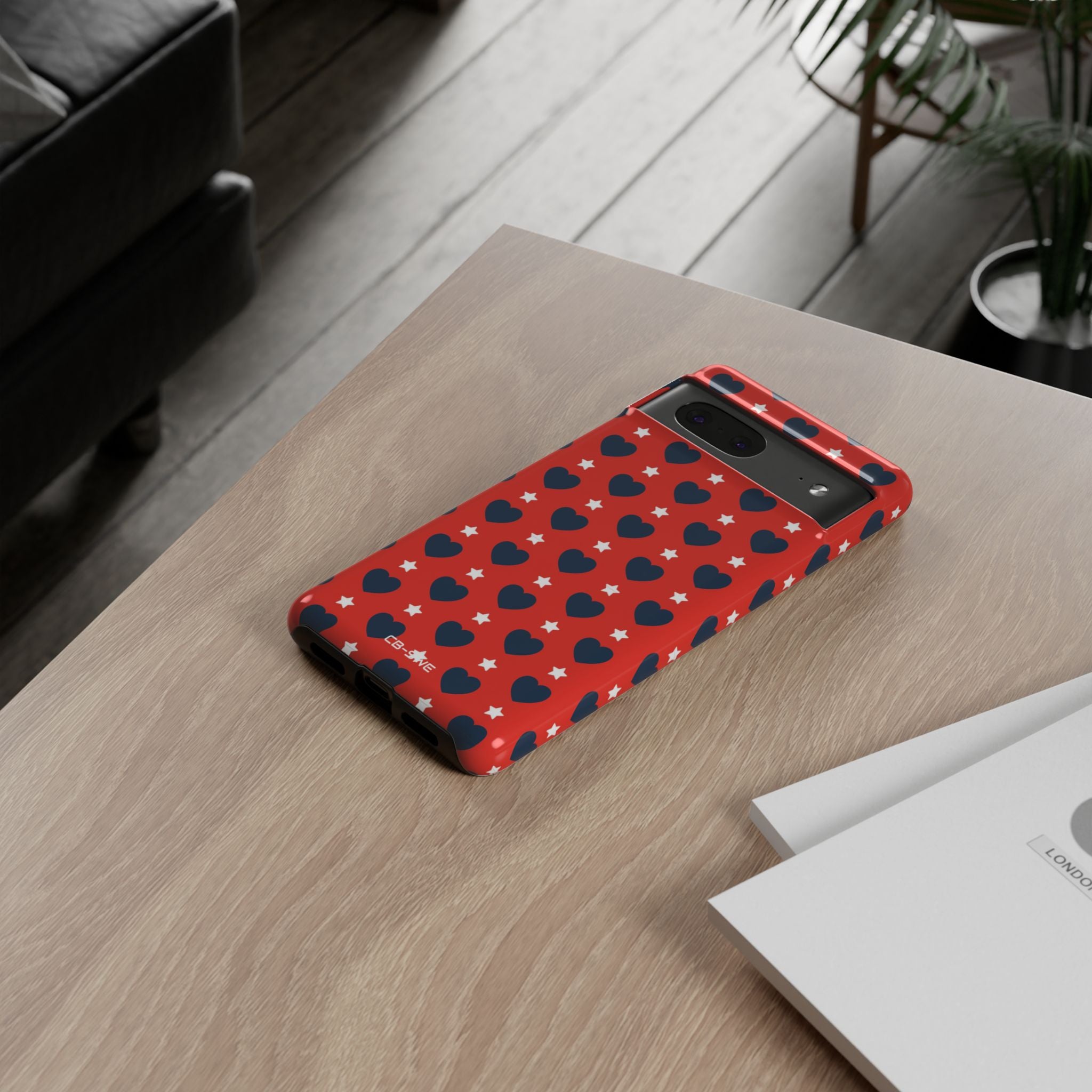 Hearts Embrace Stars - Google Pixel Case