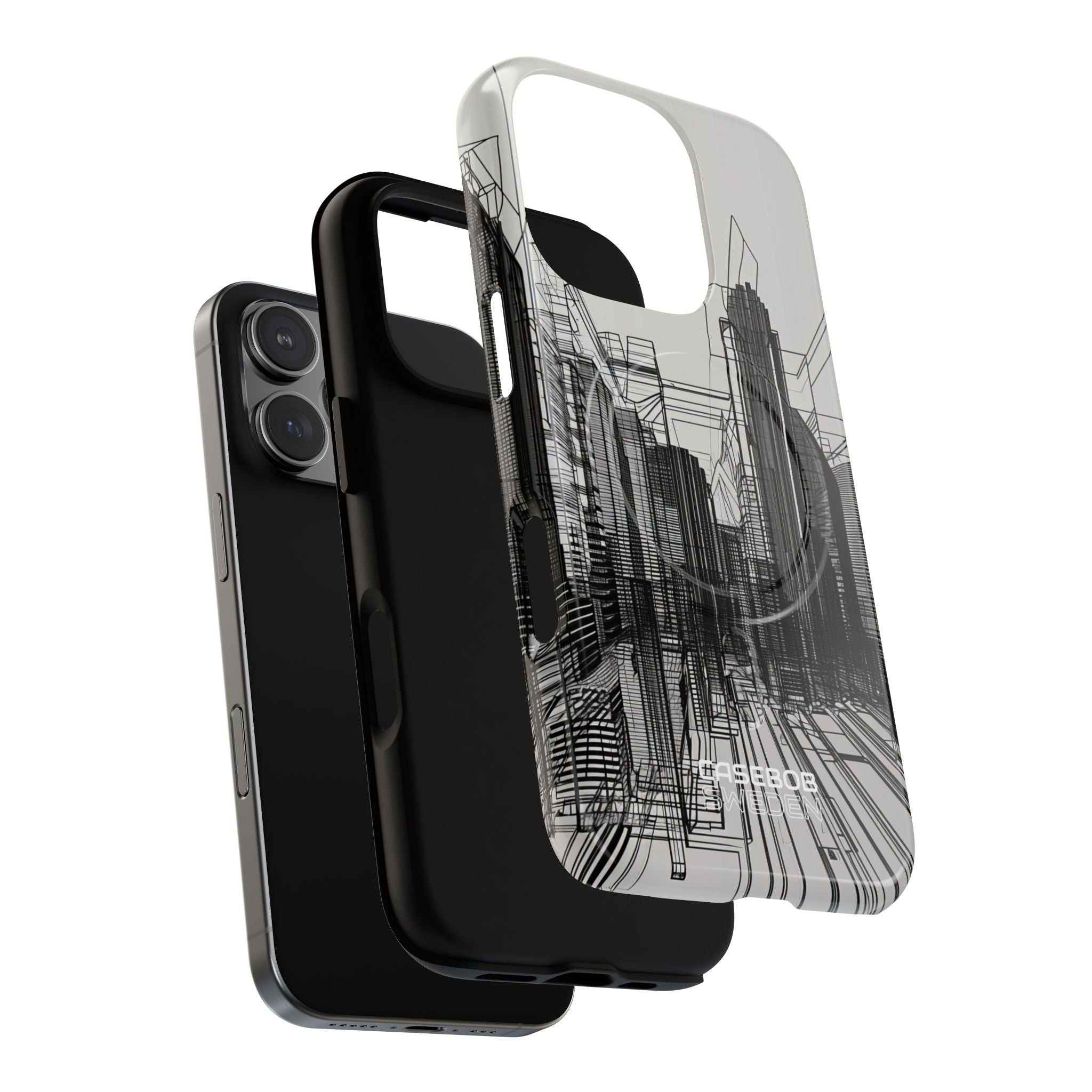 Urban Line Maze iPhone 16 - Tough+