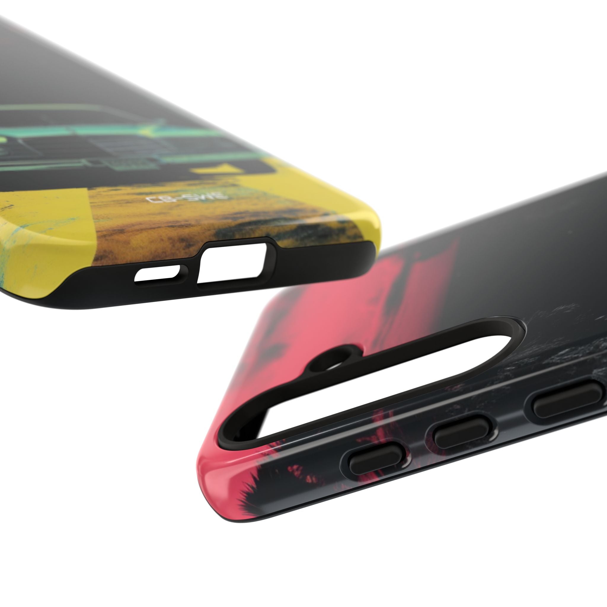 Retro Futuristic Nightscape - Samsung Case