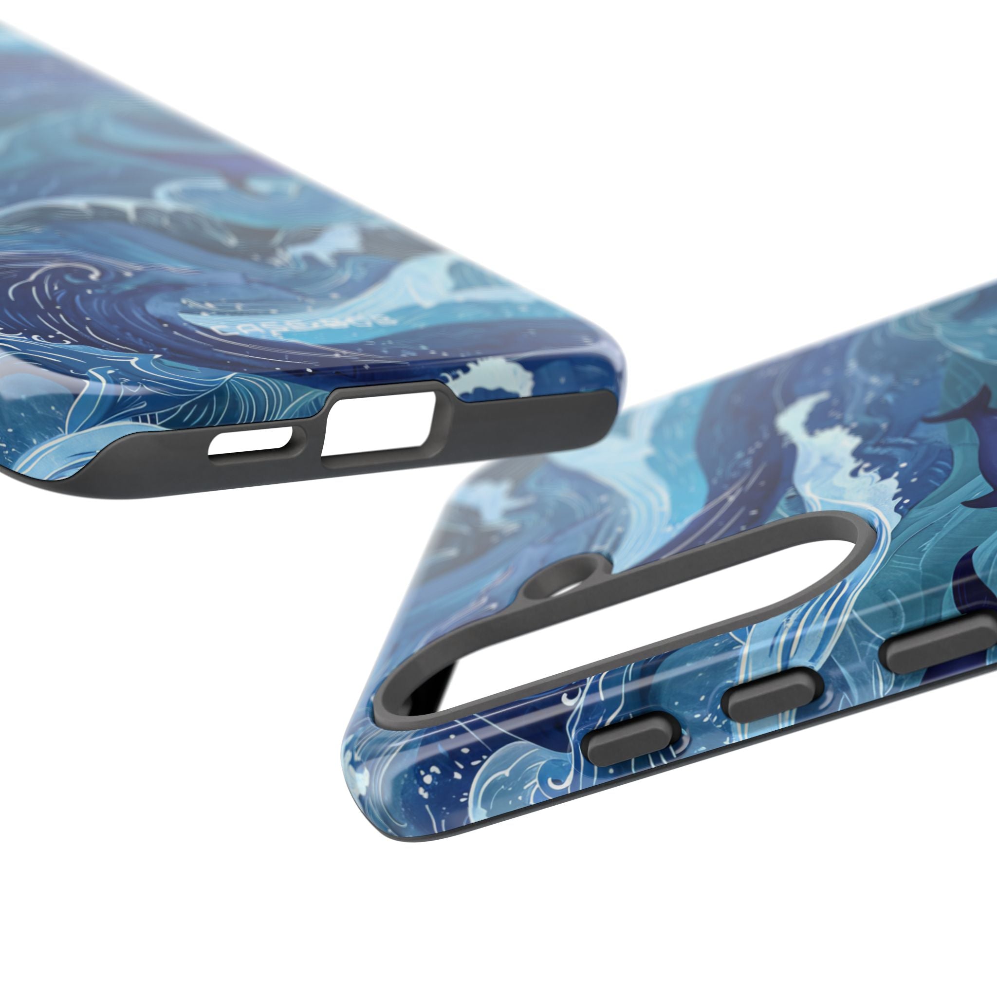 Dolphin Waves Samsung S25 Plus Case - Tough